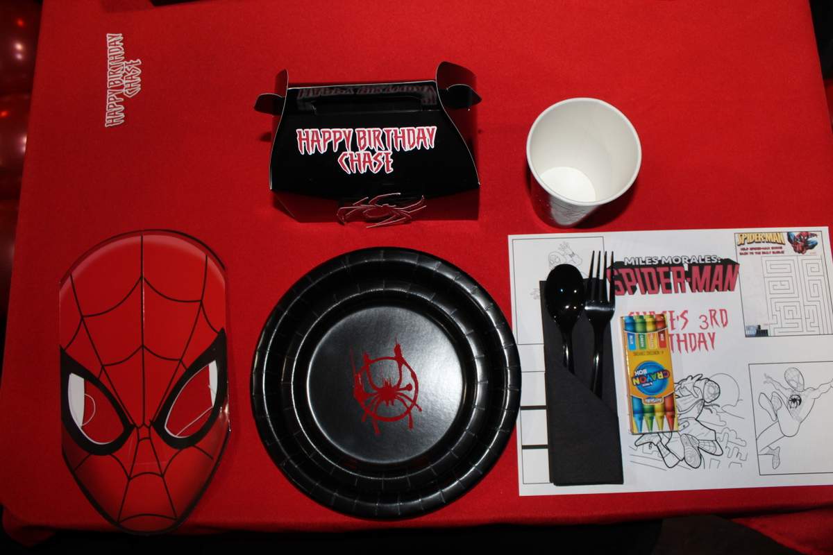 Miles Morales Birthday Party Ideas Photo 1 Of 22 Catch My Party miles-morales-birthday-party-ideas-photo-1-of-22-catch-my-party