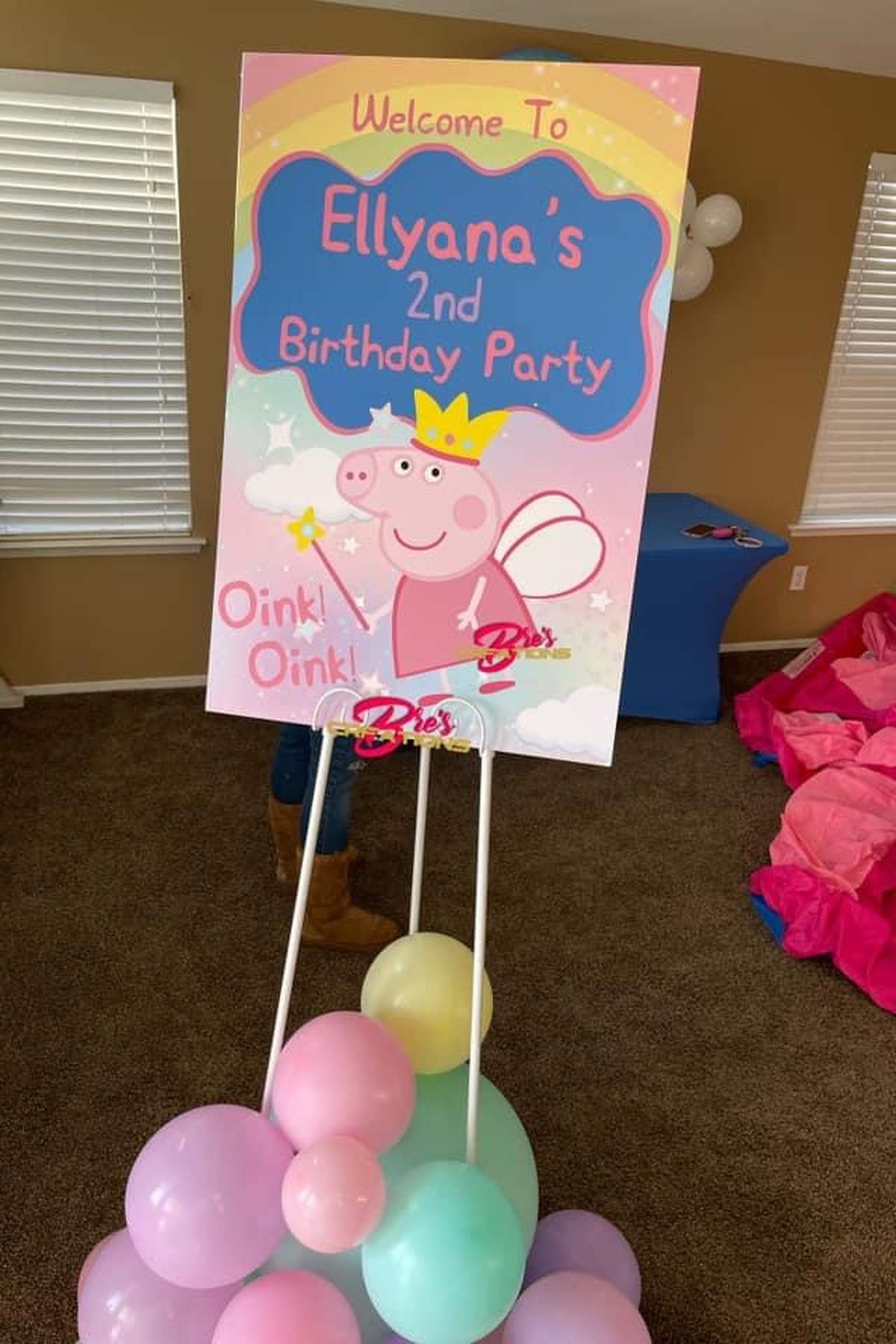 Ellyana’s 2nd Birthday  - Peppa Pig Inspired 