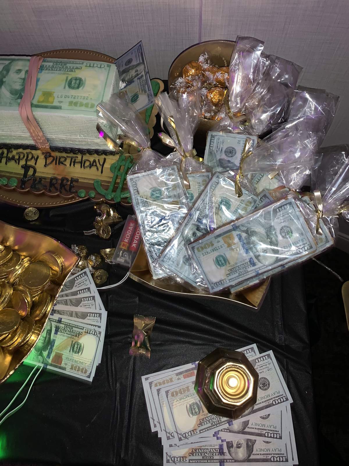 Money Theme Birthday Party Ideas Photo 1 Of 14 Catch My Party Fd55320d 43aa 4952 B15a 4b955cf23a31