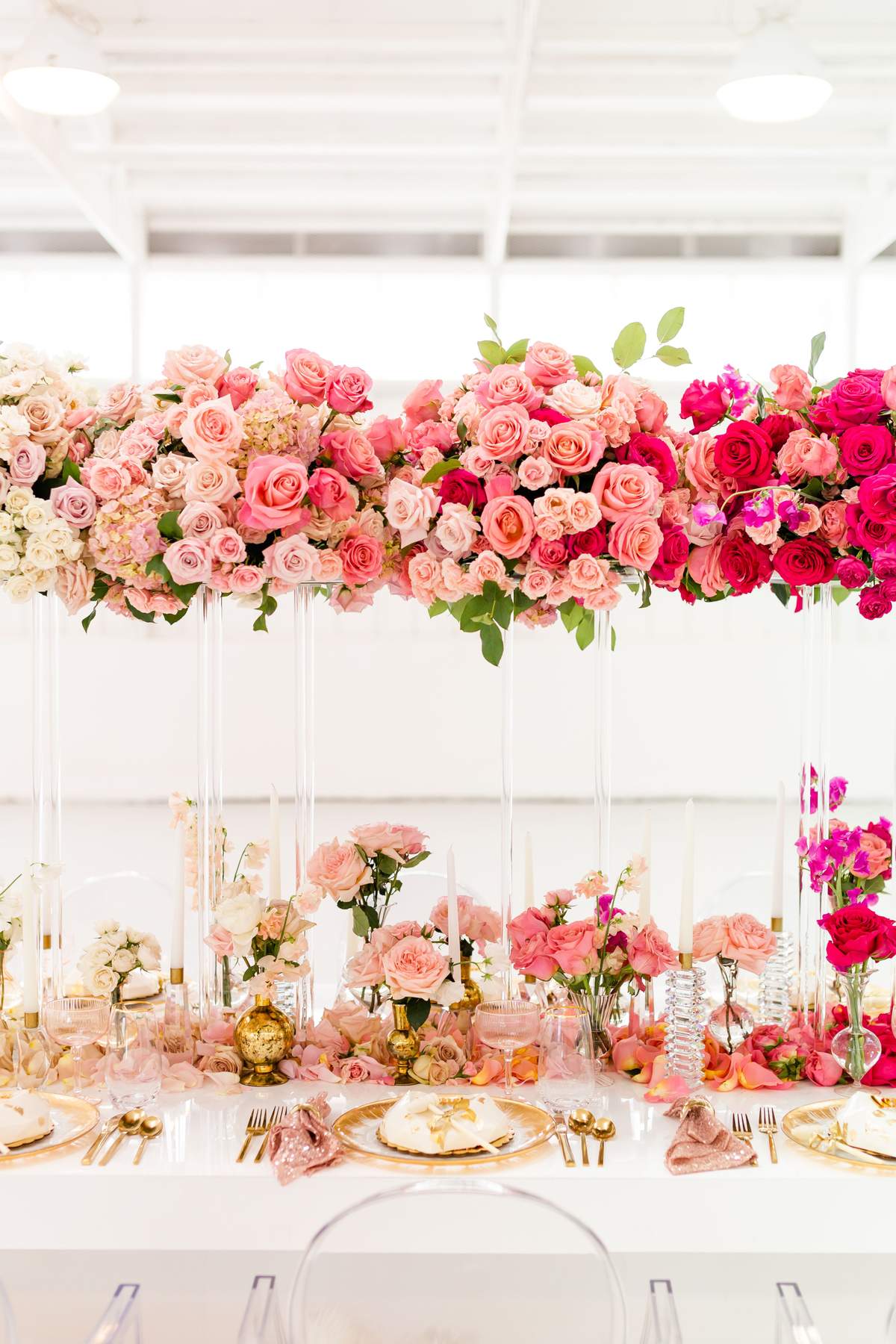 Bridesmaids Galentines  - Ombré Floral 