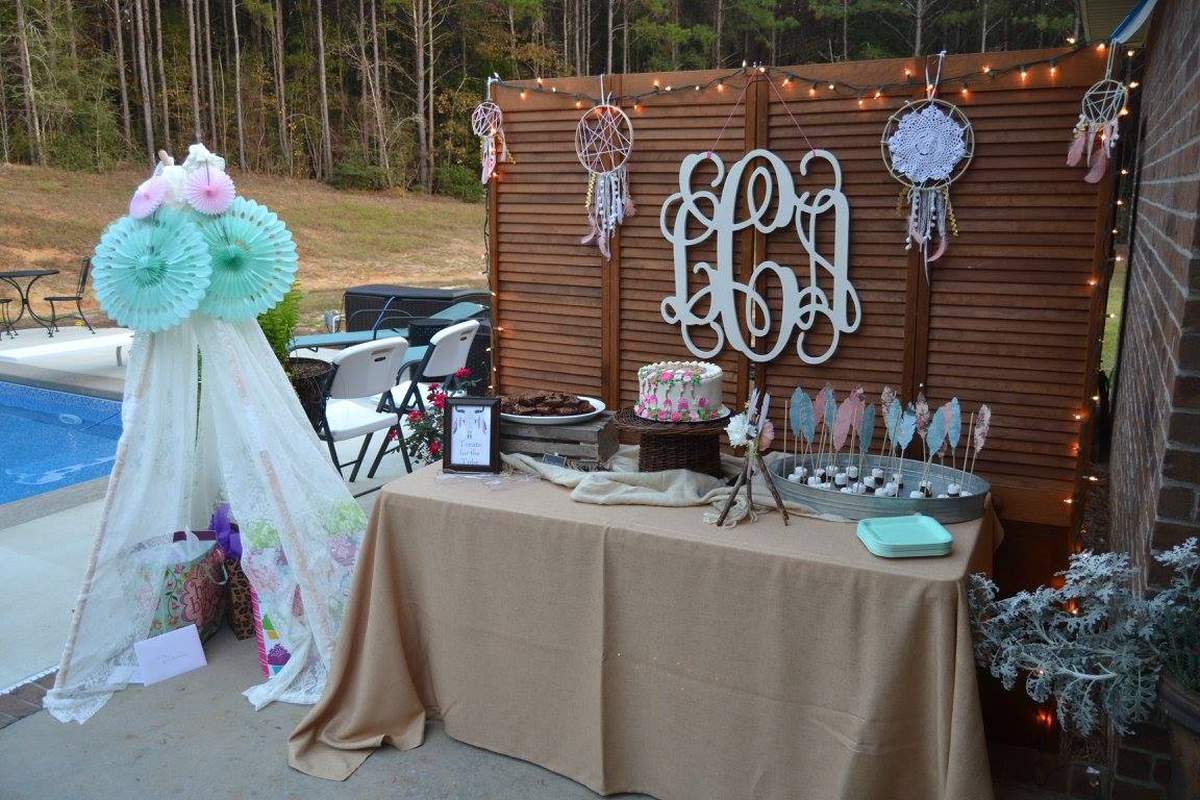 Lily's 11th Dreamcatcher Party - Boho Chic