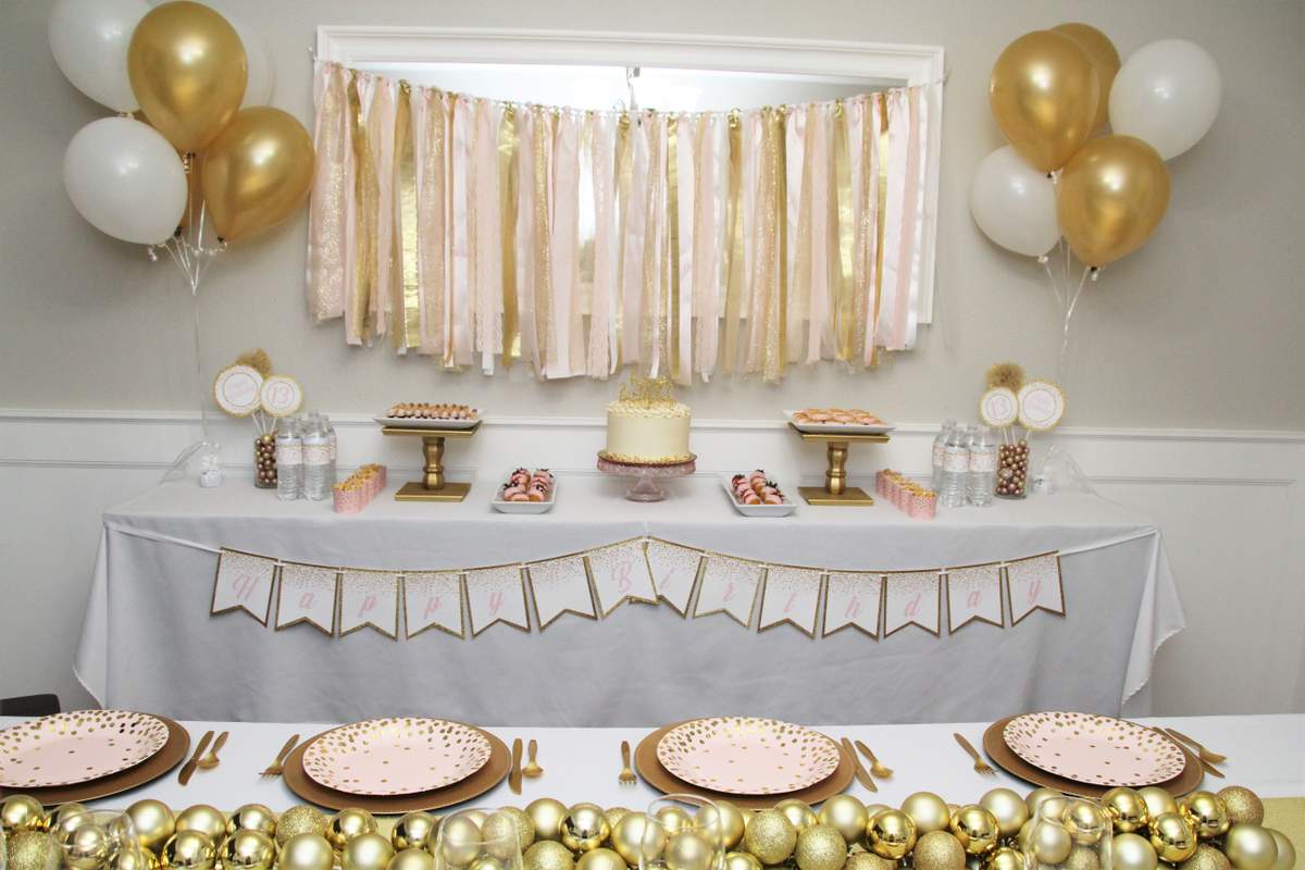 Golden Party Birthday Party Ideas Photo 3 of 25 Catch My Party