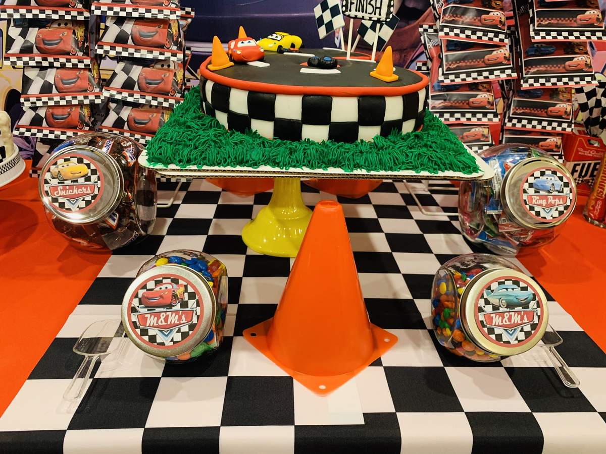 Disney Cars Birthday Party Ideas Photo 1 Of 14 Catch My Party