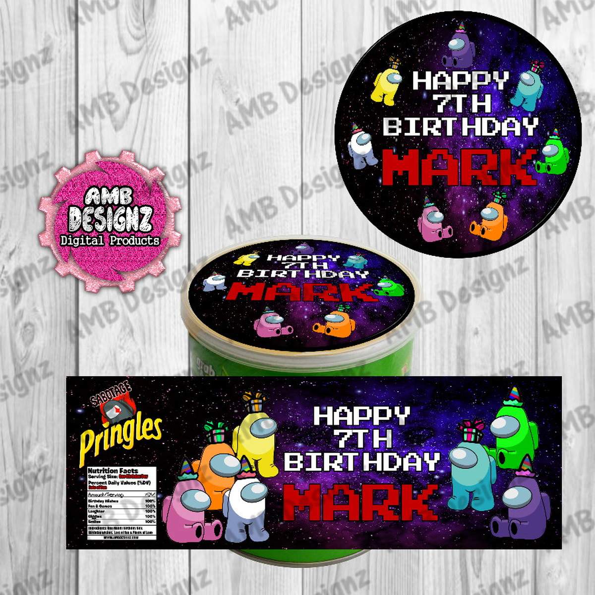 Among Us Birthday Party Ideas Photo 20 of 20 Catch My Party