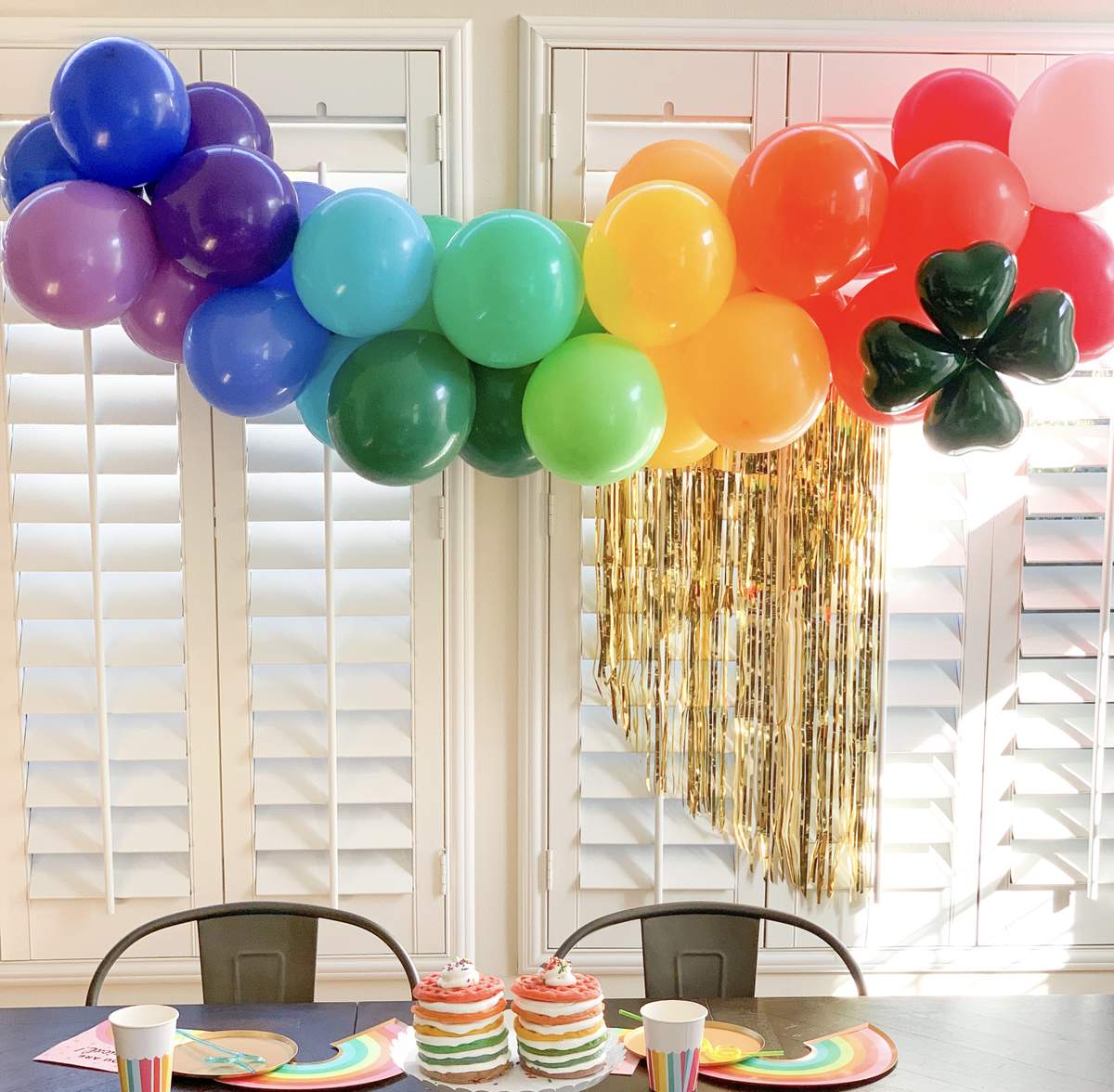 Kids St. Patricks Day Party - rainbow
