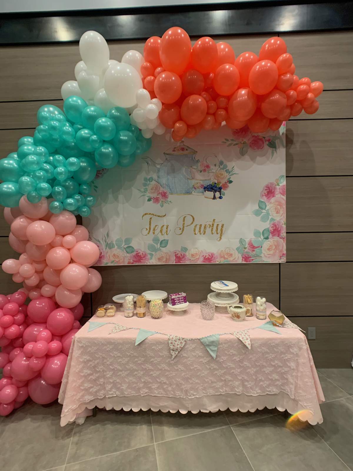 Floral Spa Tea Party Birthday Party Ideas Photo 6 Of 28 Catch My Party