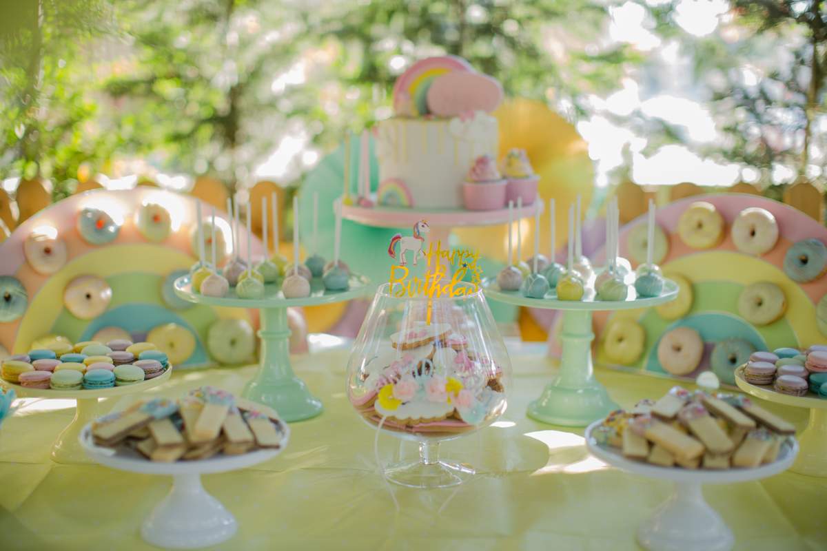 Iriana's Birthday Party - Rainbows