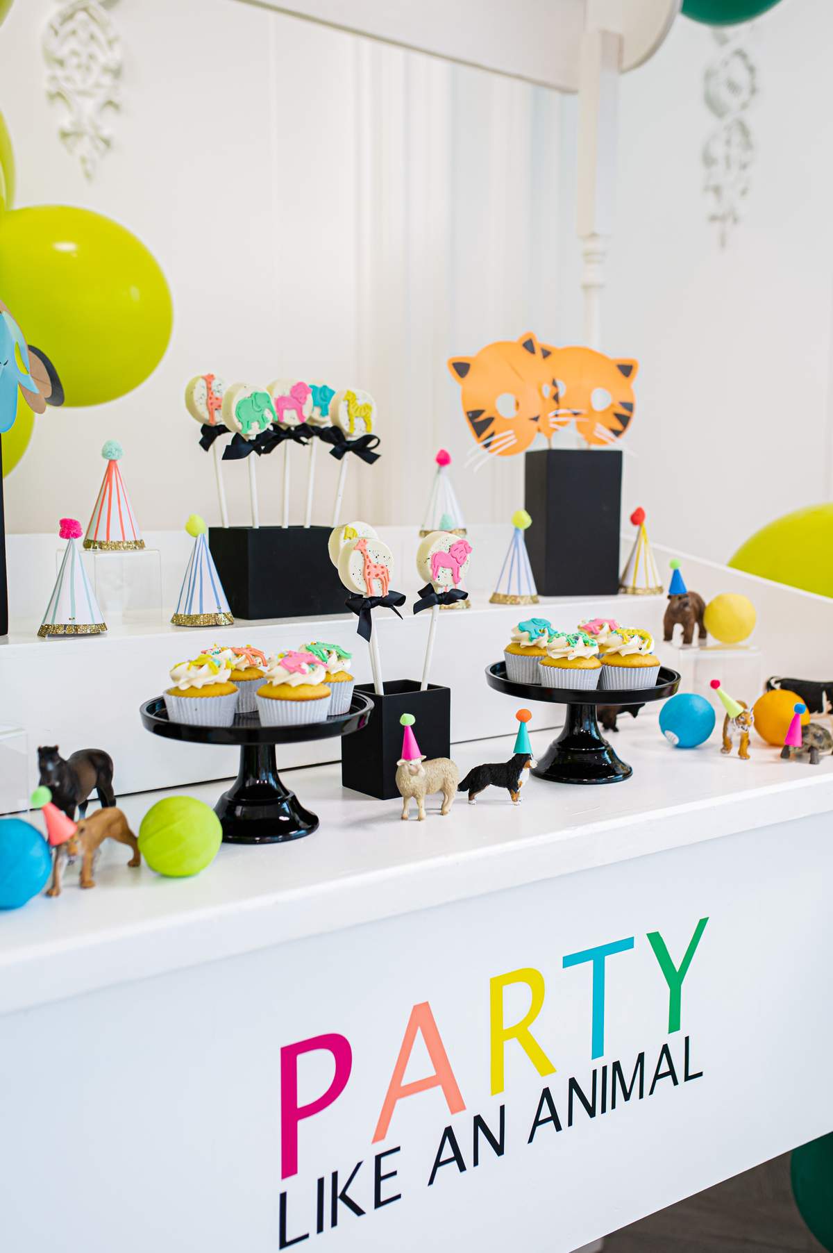 Animals Birthday Party Ideas Photo 5 Of 12 Catch My Party