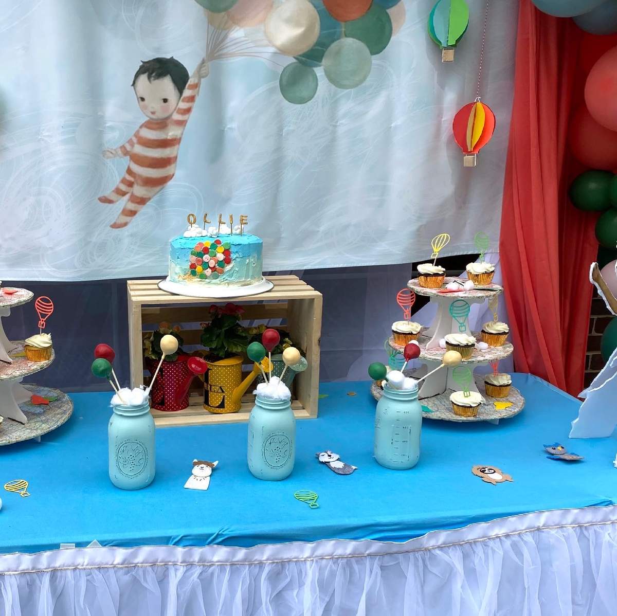 Ollie’s wONEderful Birthday Party - Wonderdul Things You Will Be Garden Party
