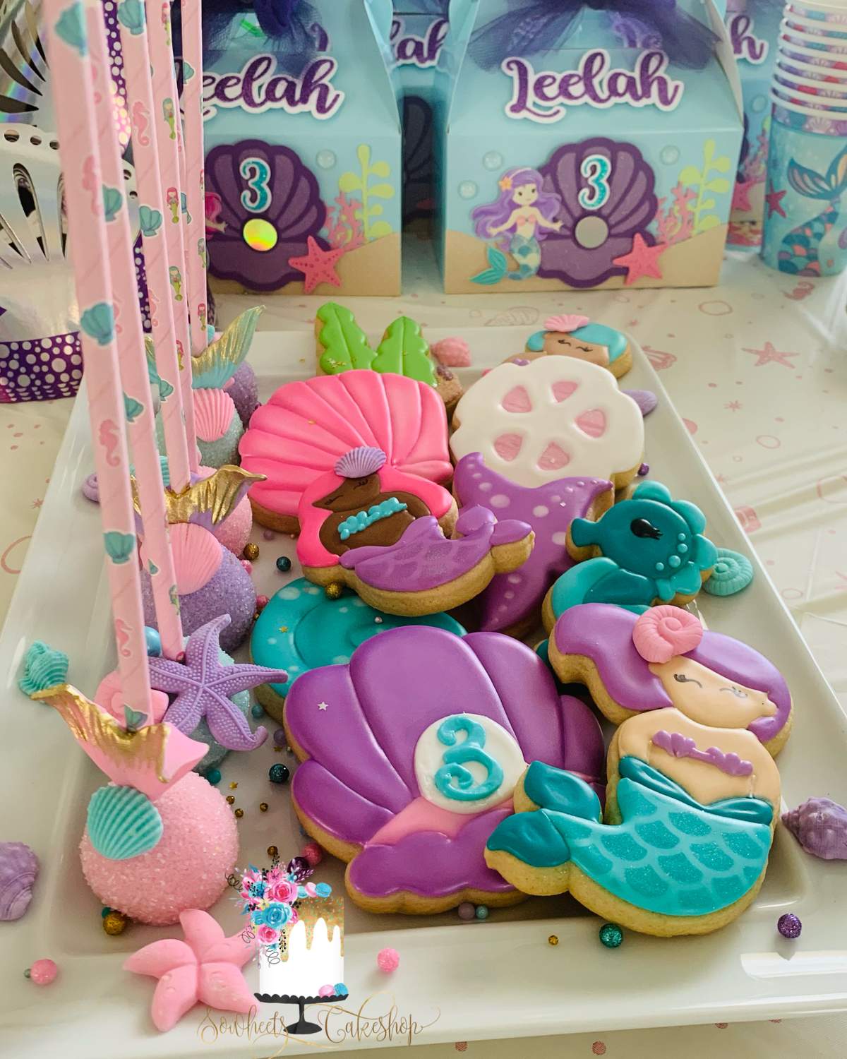 Leelah’s Mermaid 3rd Birthday Party - Mermaid
