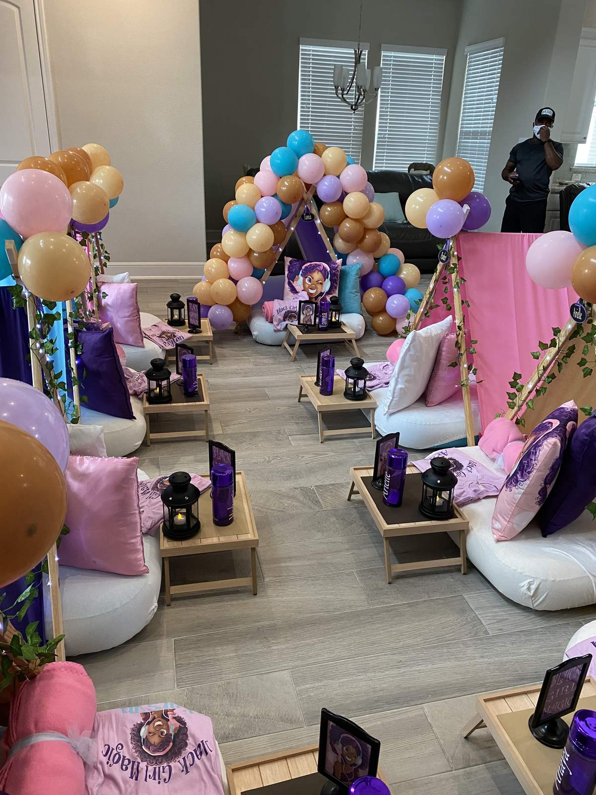 Black Girl Magic Birthday Party Ideas Photo 1 of 10 Catch My Party