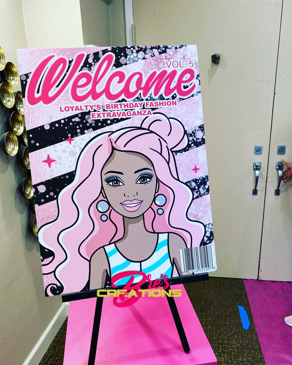 Loyalty’s 5th Birthday Barbie Inspired  - Barbie Runway Fashion Inspired 