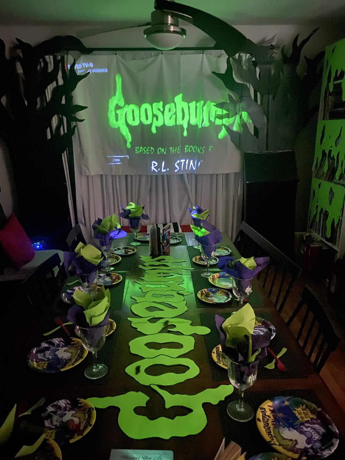 Goosebumps Birthday Party Ideas Photo 4 of 23 Catch My Party