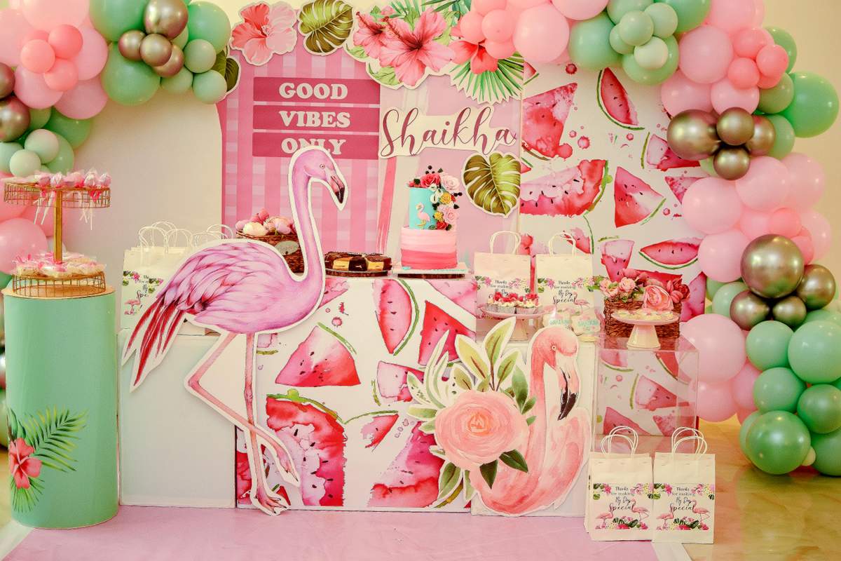 Flmingo / Summer Birthday Party - Flamingo / Summer