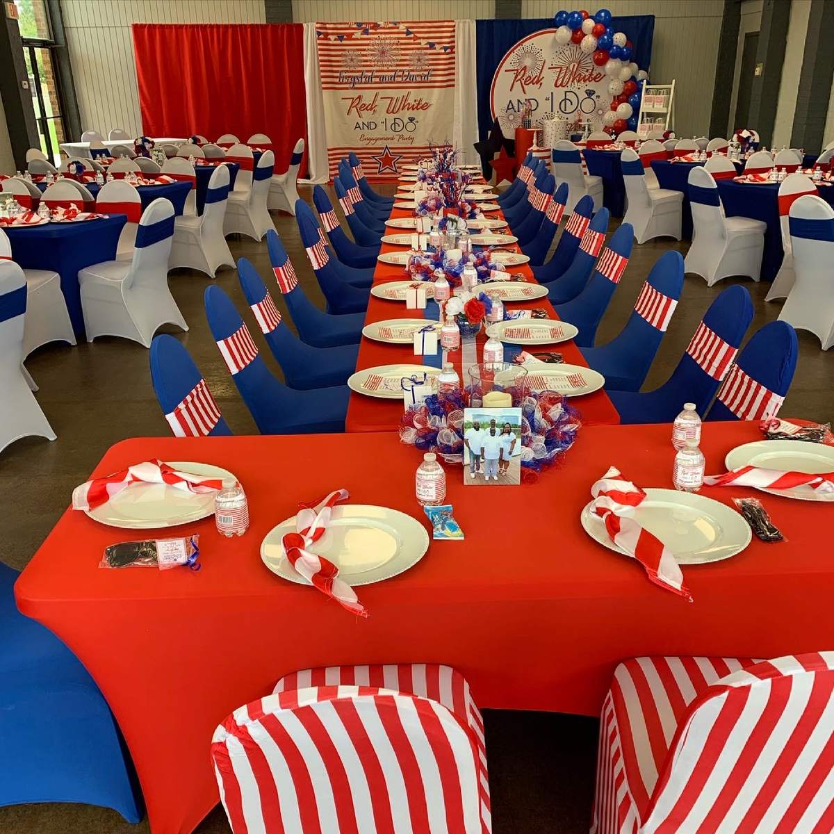 Red, White & I Do Engagement Party - July 4th