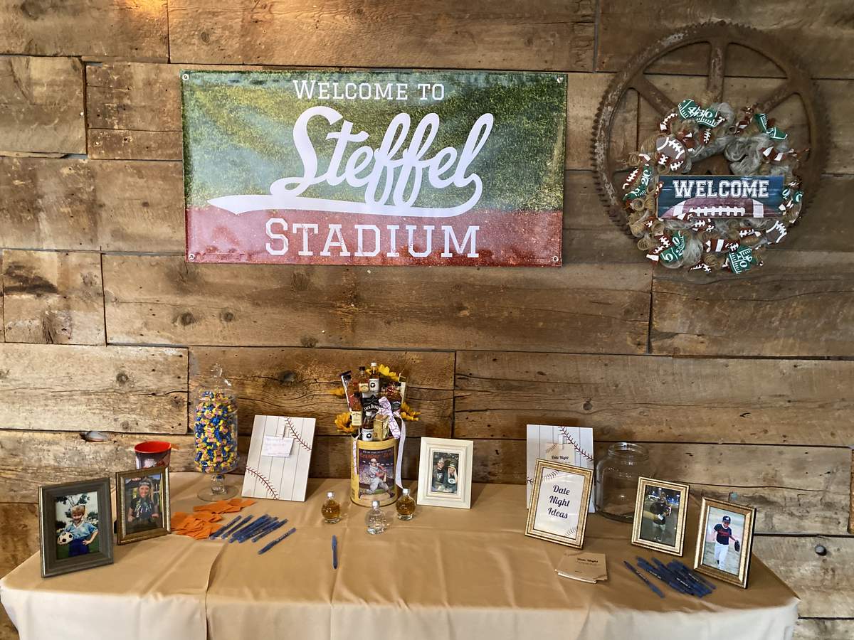 Vintage Sports Wedding Shower - Vintage Sports 