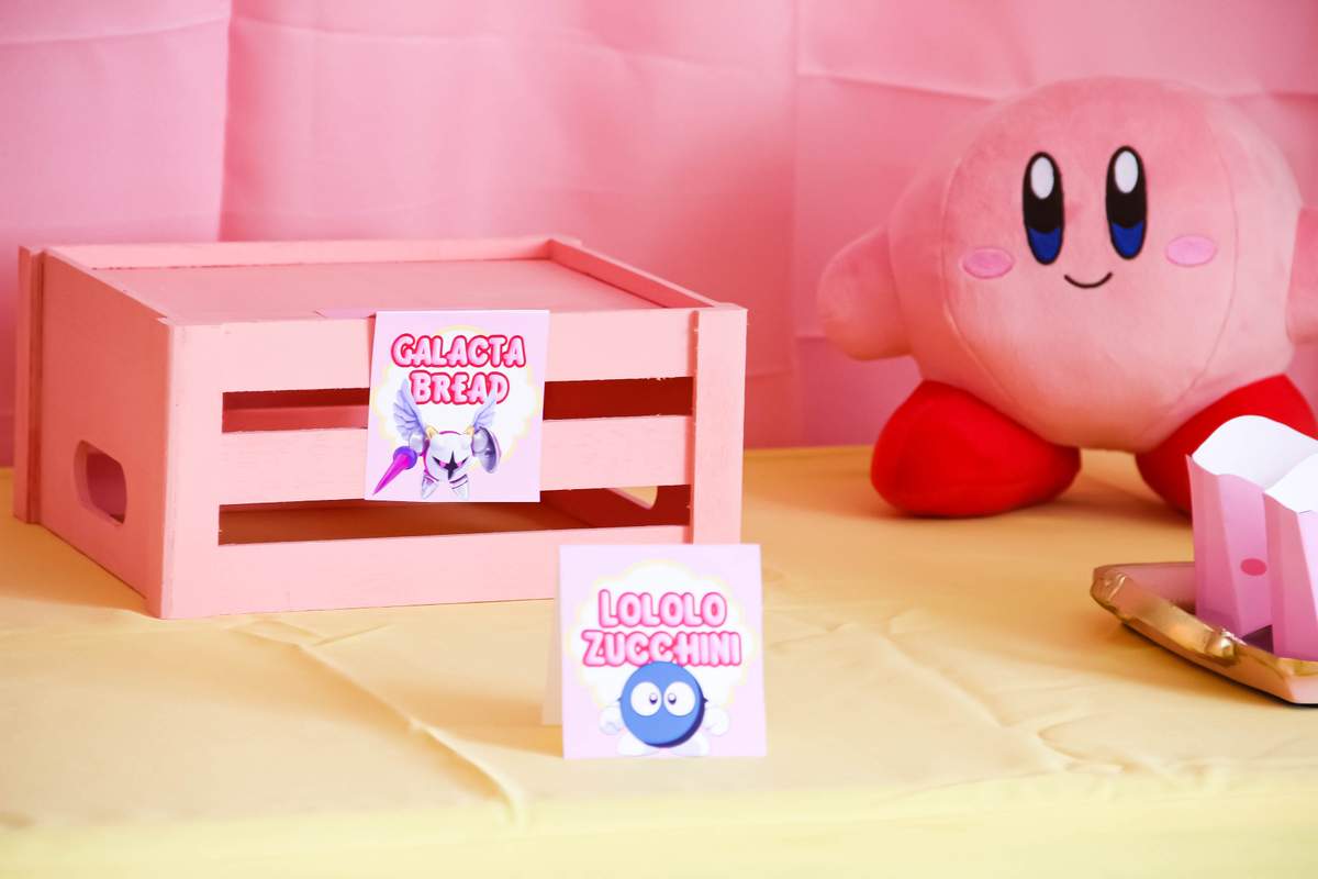 Kirby Birthday Party Ideas Photo 32 of 42 Catch My Party