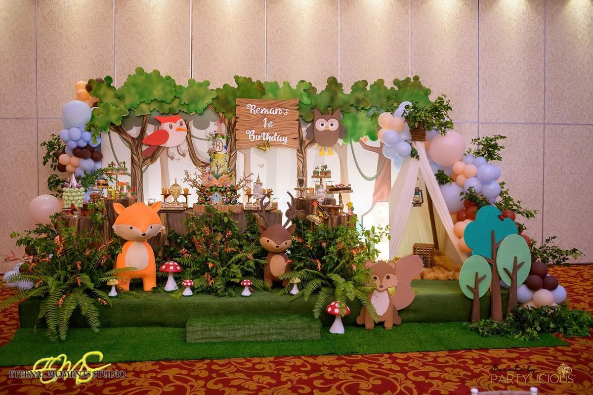 Remaro’s Woodland Wild ONE - Woodland theme