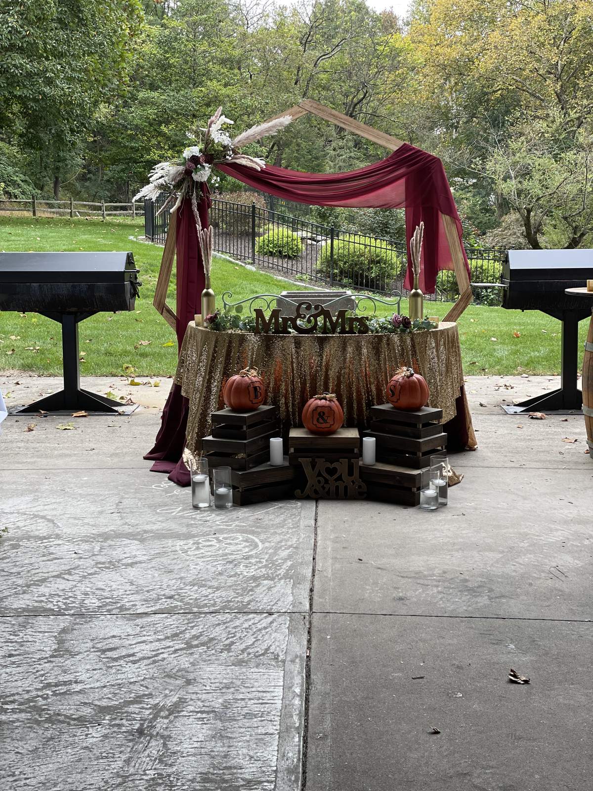 Outdoor Fall Wedding - Fall Wedding 