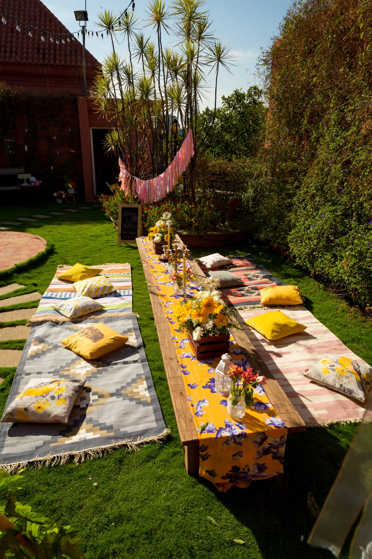 Rooftop Garden Baby Shower - Florals Themed Baby Shower