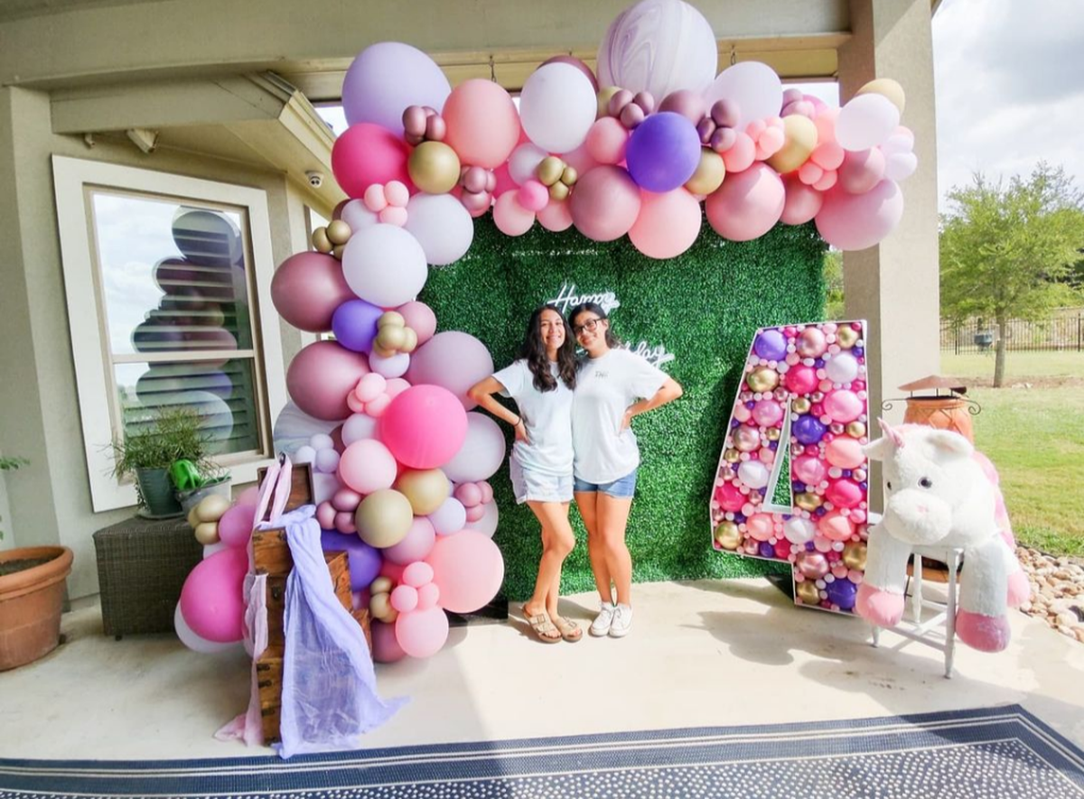 Twins bday party - Pink and purple Unicorn