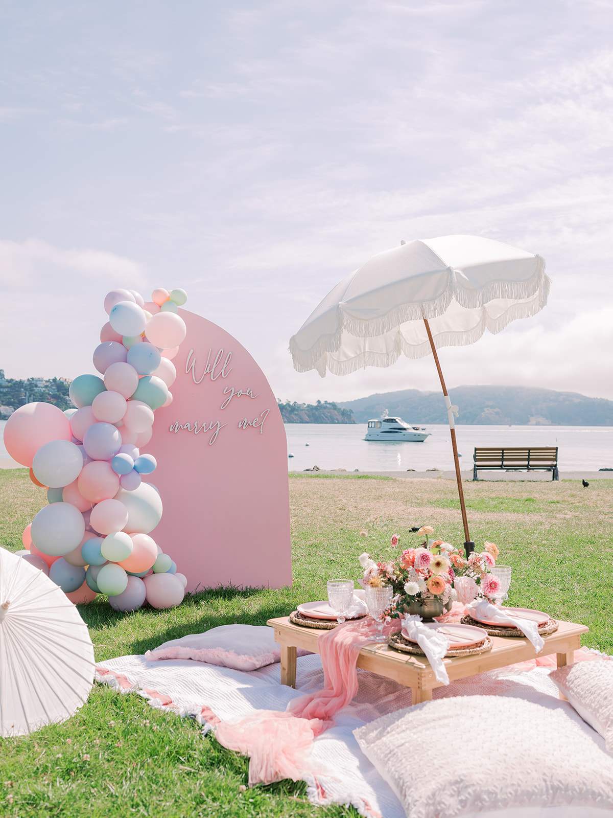Lovely surprise at beach - Macaroon sweet