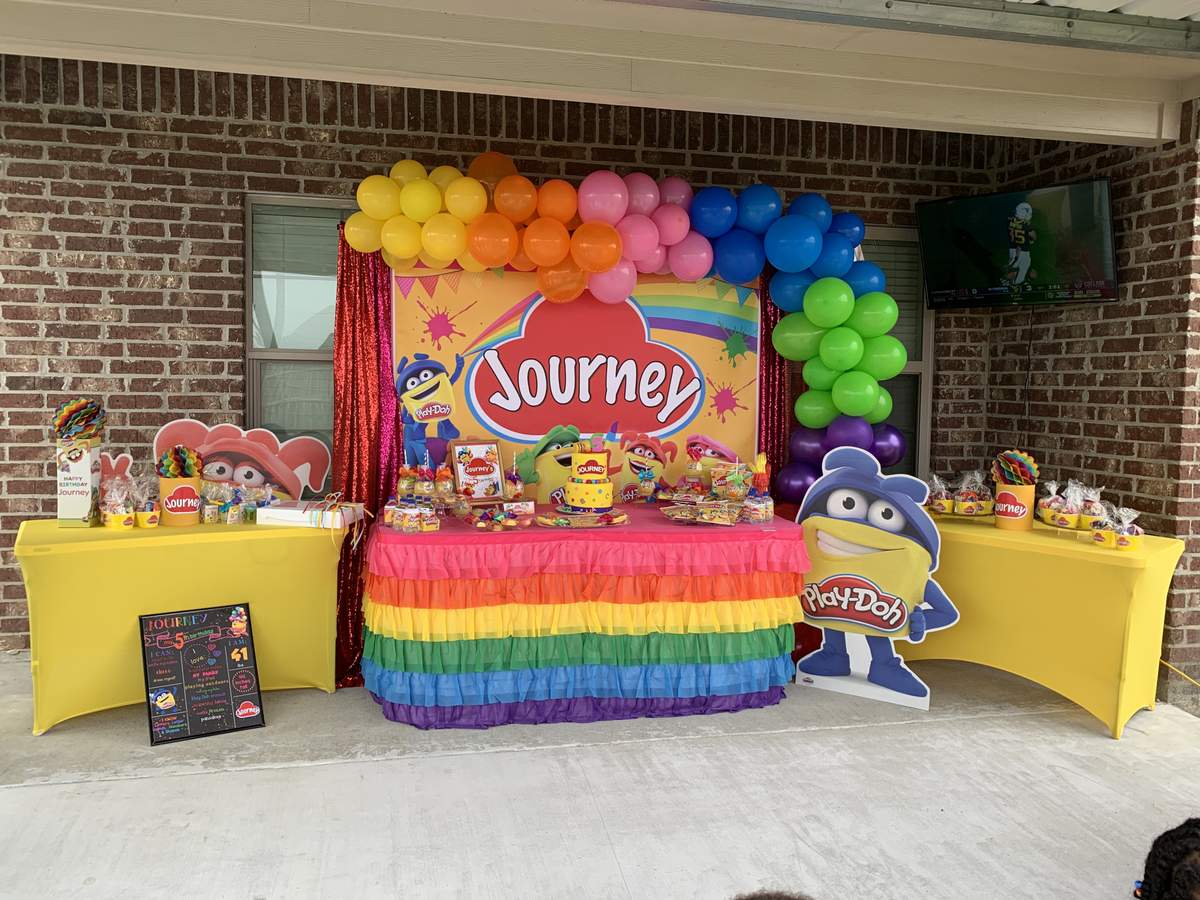 Journey’s 5th Birthday Bash - Play Doh