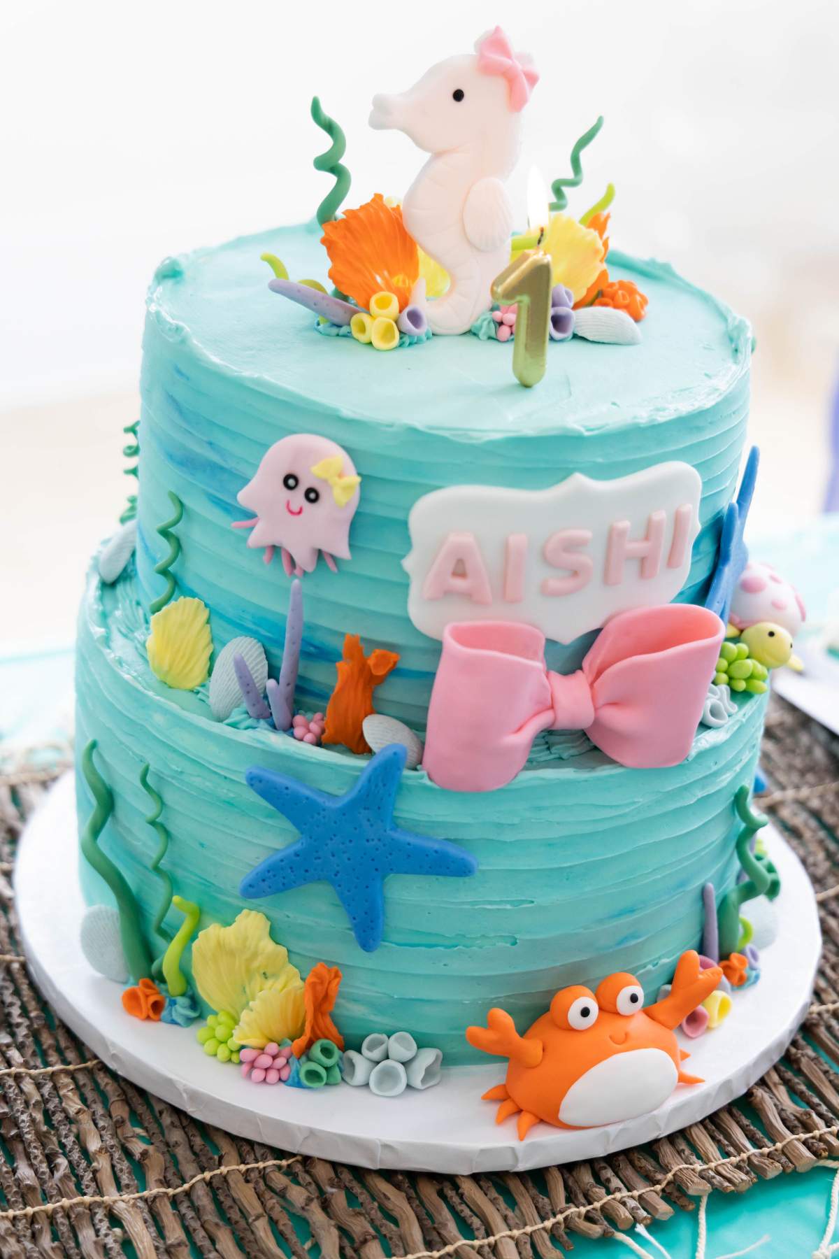 Aishi First Birthday  - Under the sea