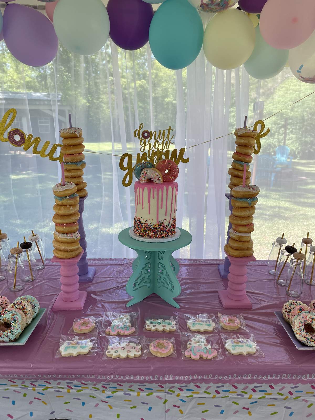 MA’s “Donut Grow Up” 4th birthday party! - Donut Grow Up!