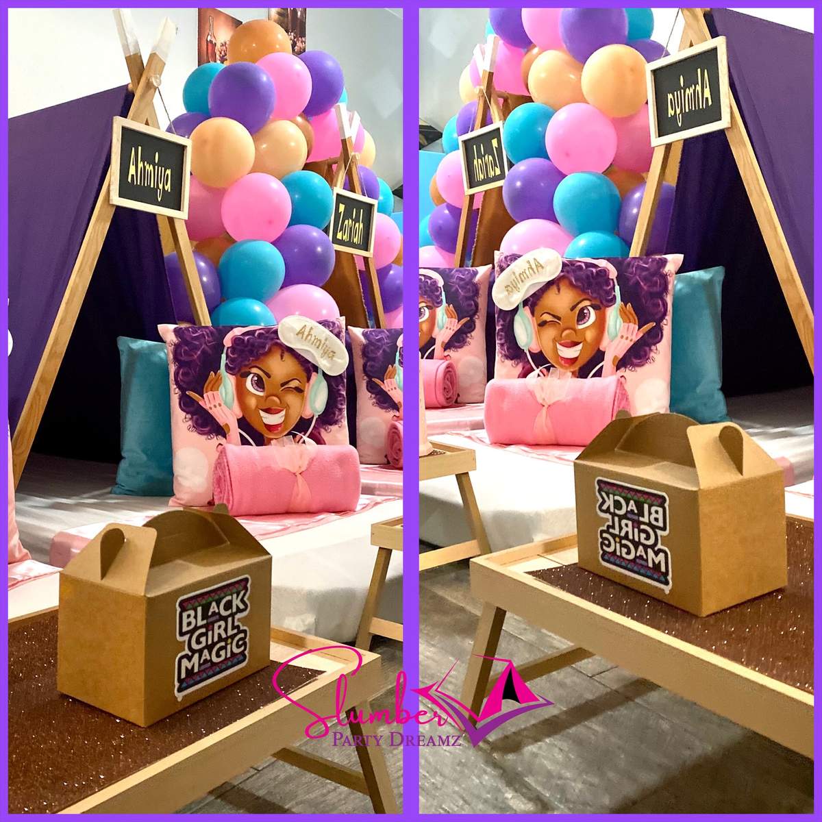 Black Girl Magic Birthday Party Ideas Photo 2 of 7 Catch My Party