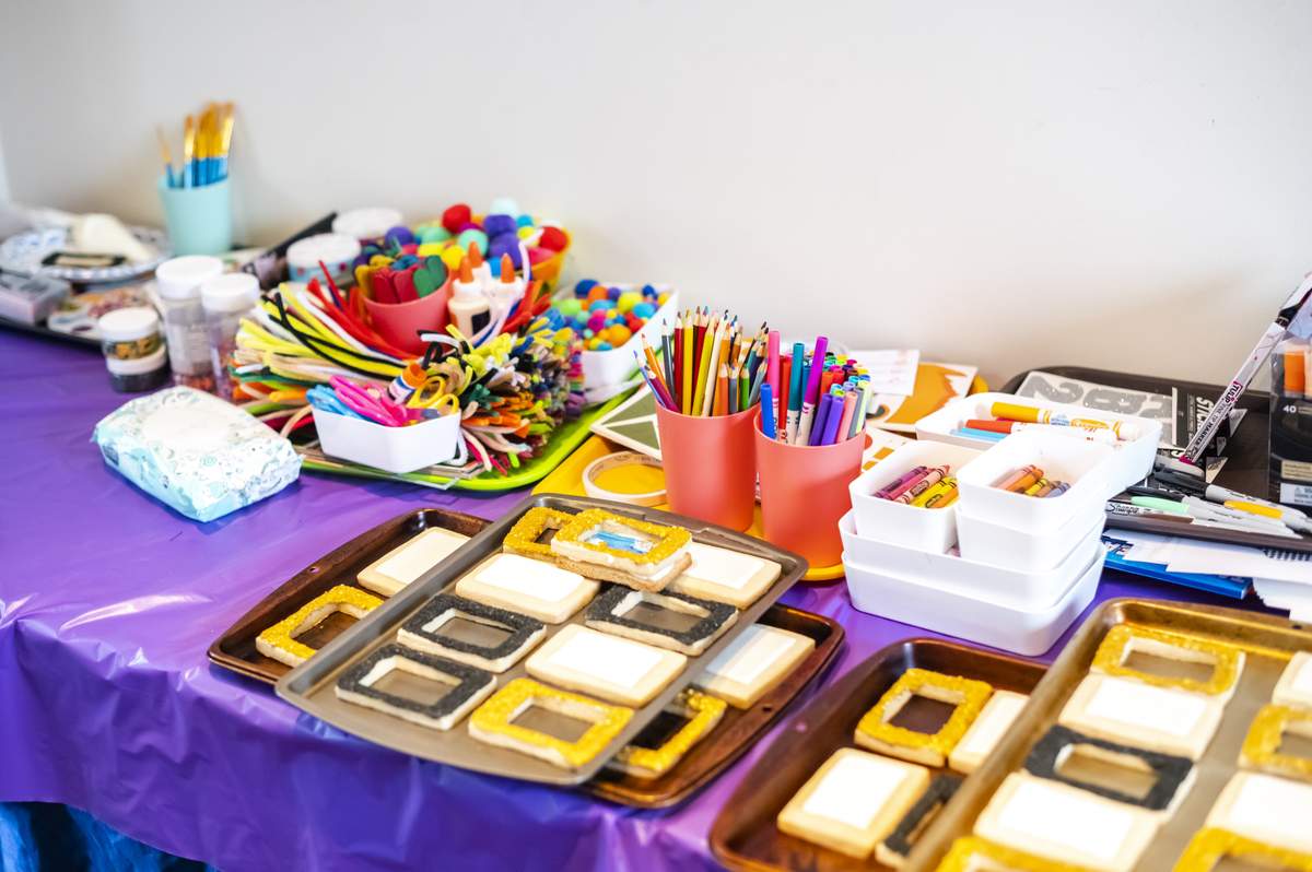 Arts & Crafts Birthday Party Ideas Photo 15 of 82 Catch My Party
