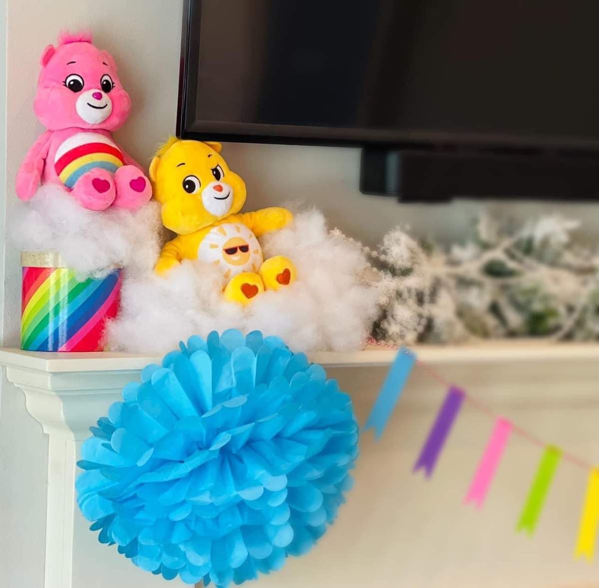 Presleigh and Preston’s beary  sweet party  - Care Bears 