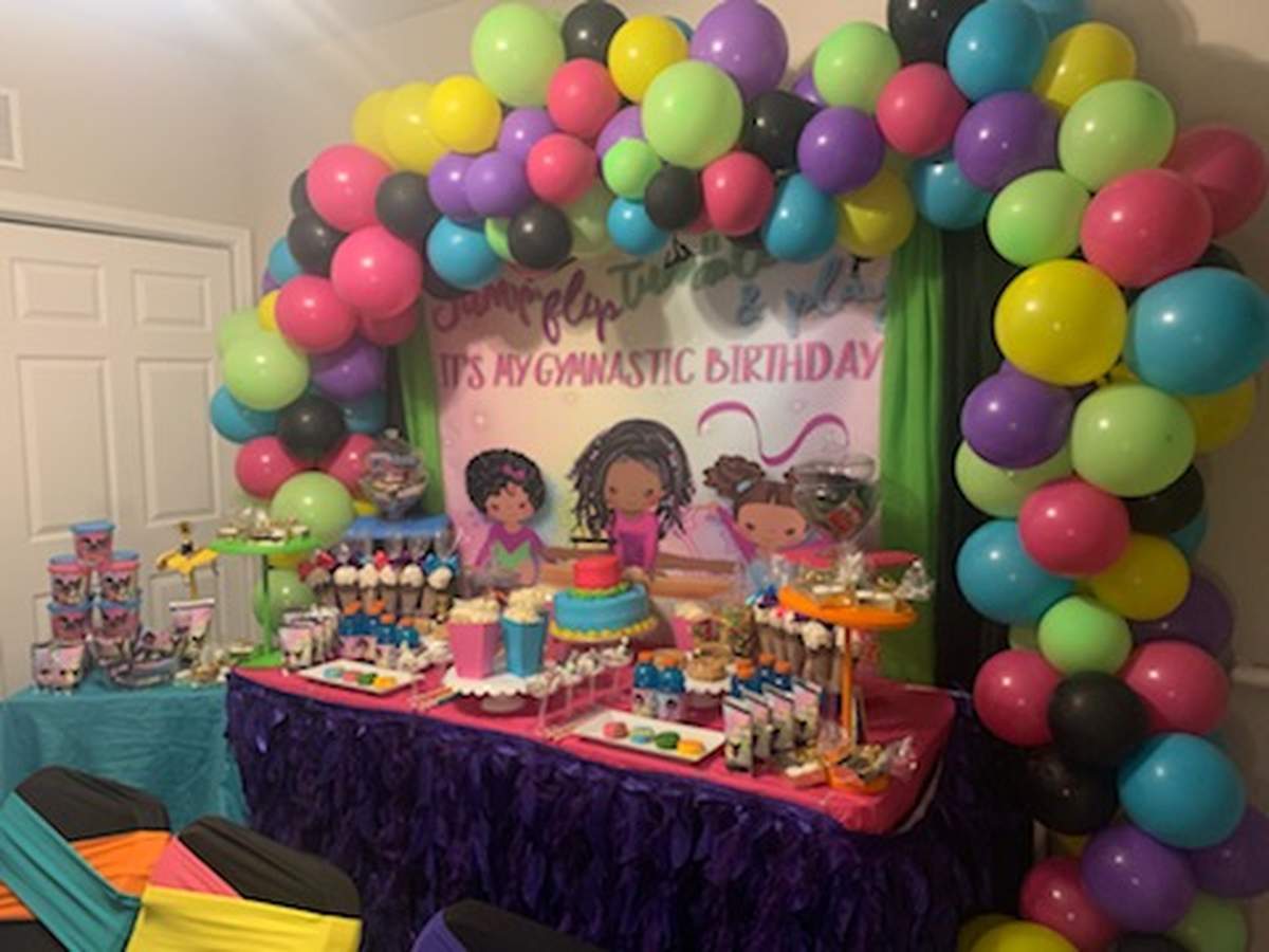 Lailani Gymnastic 7th Birthday  - Gymnastic 