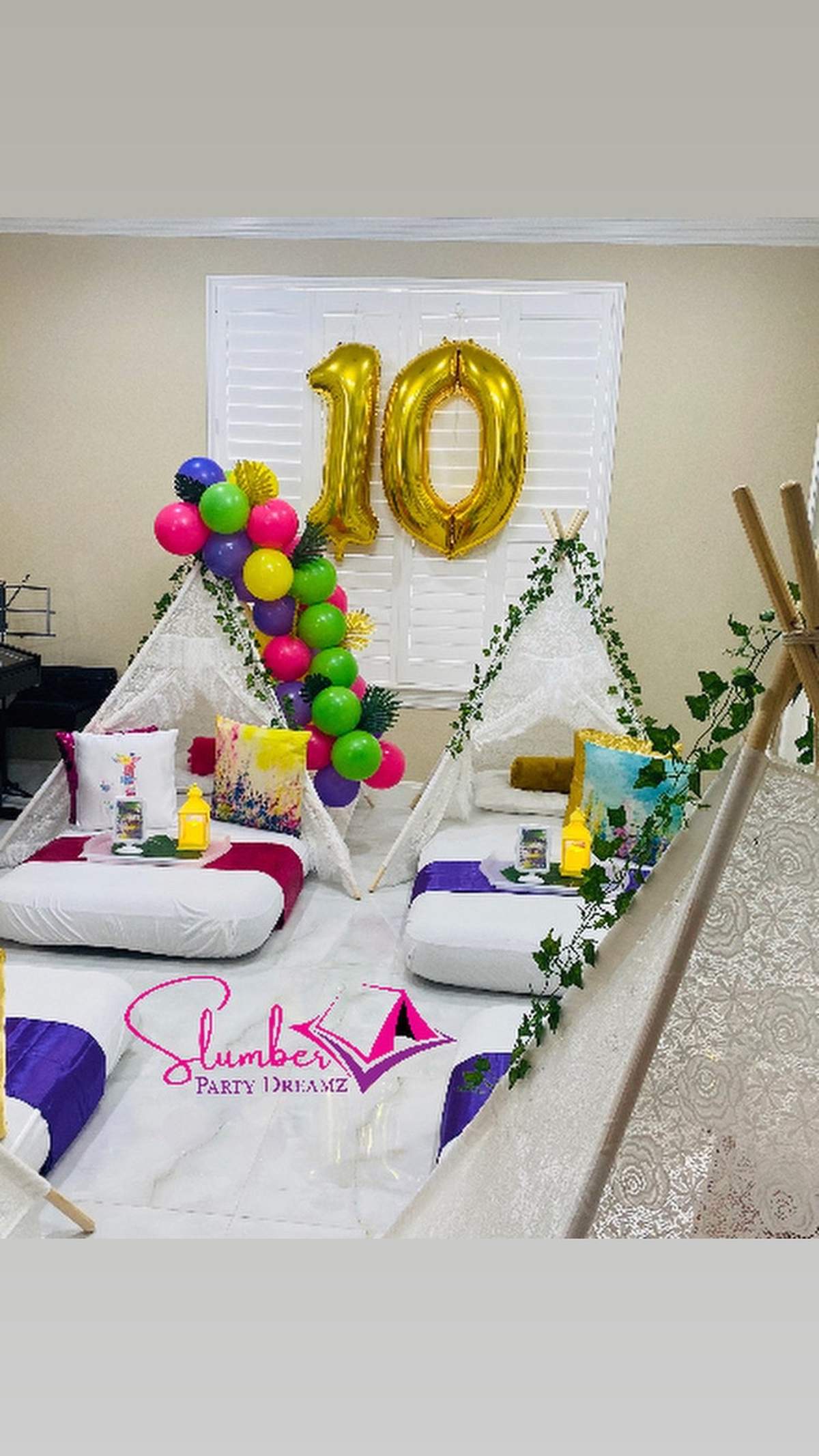 Mia 10th Birthday - Floral