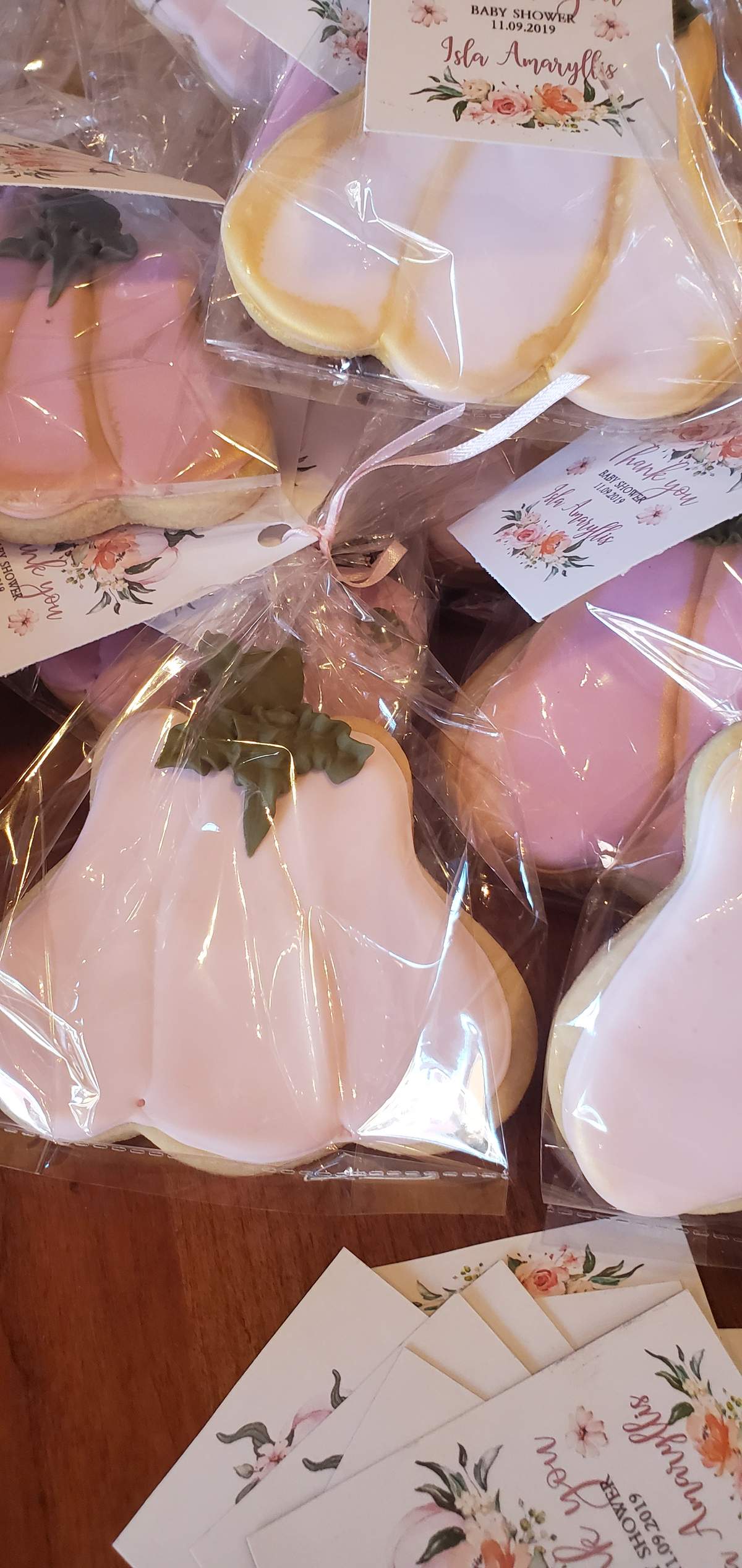 A Sweet little Pumpkin is on the way - Pink pumpkins