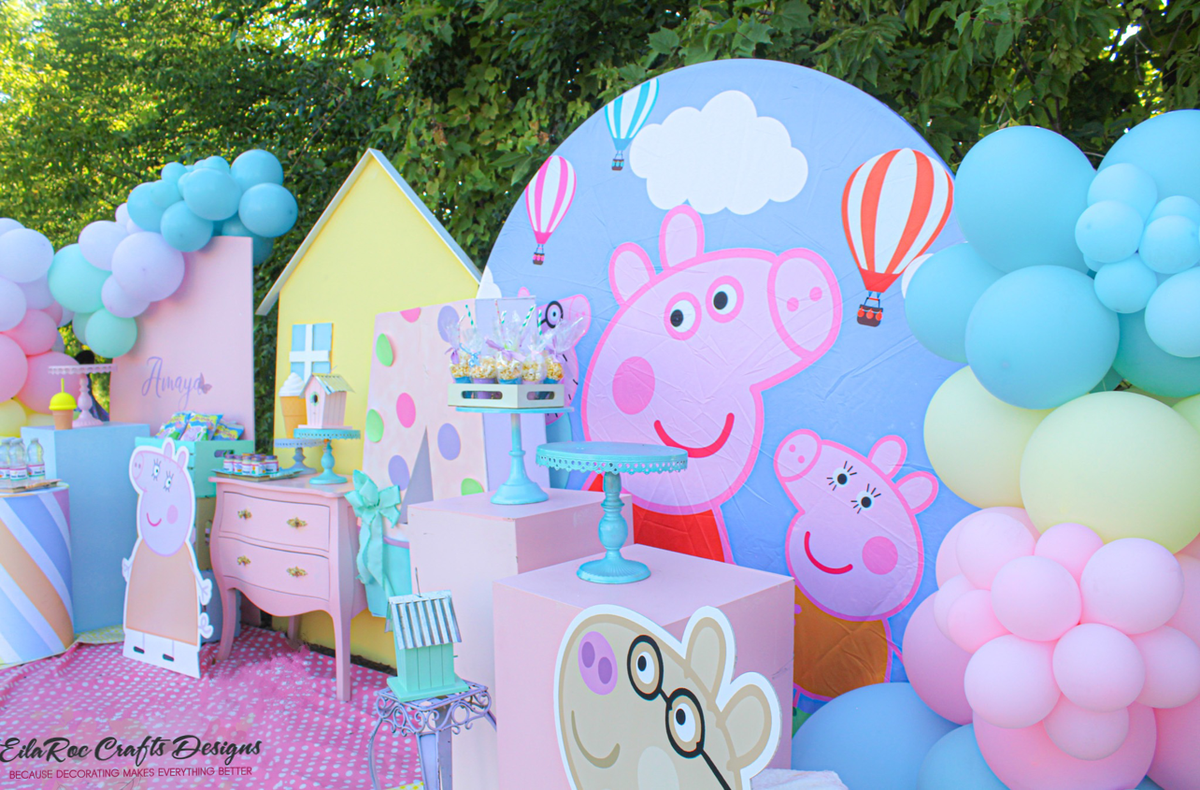 Amayah party  - Peppa pig 