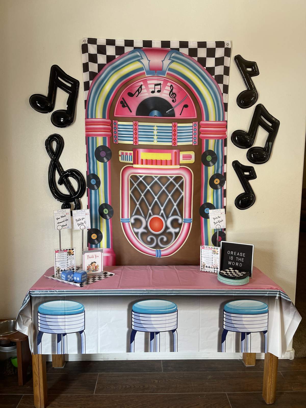 The movie Grease Birthday Party Ideas Photo 31 of 31 Catch My Party