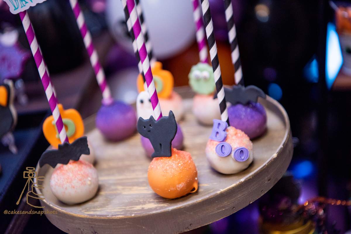 Cute Halloween Birthday Party Ideas Photo 1 Of 23 Catch My Party