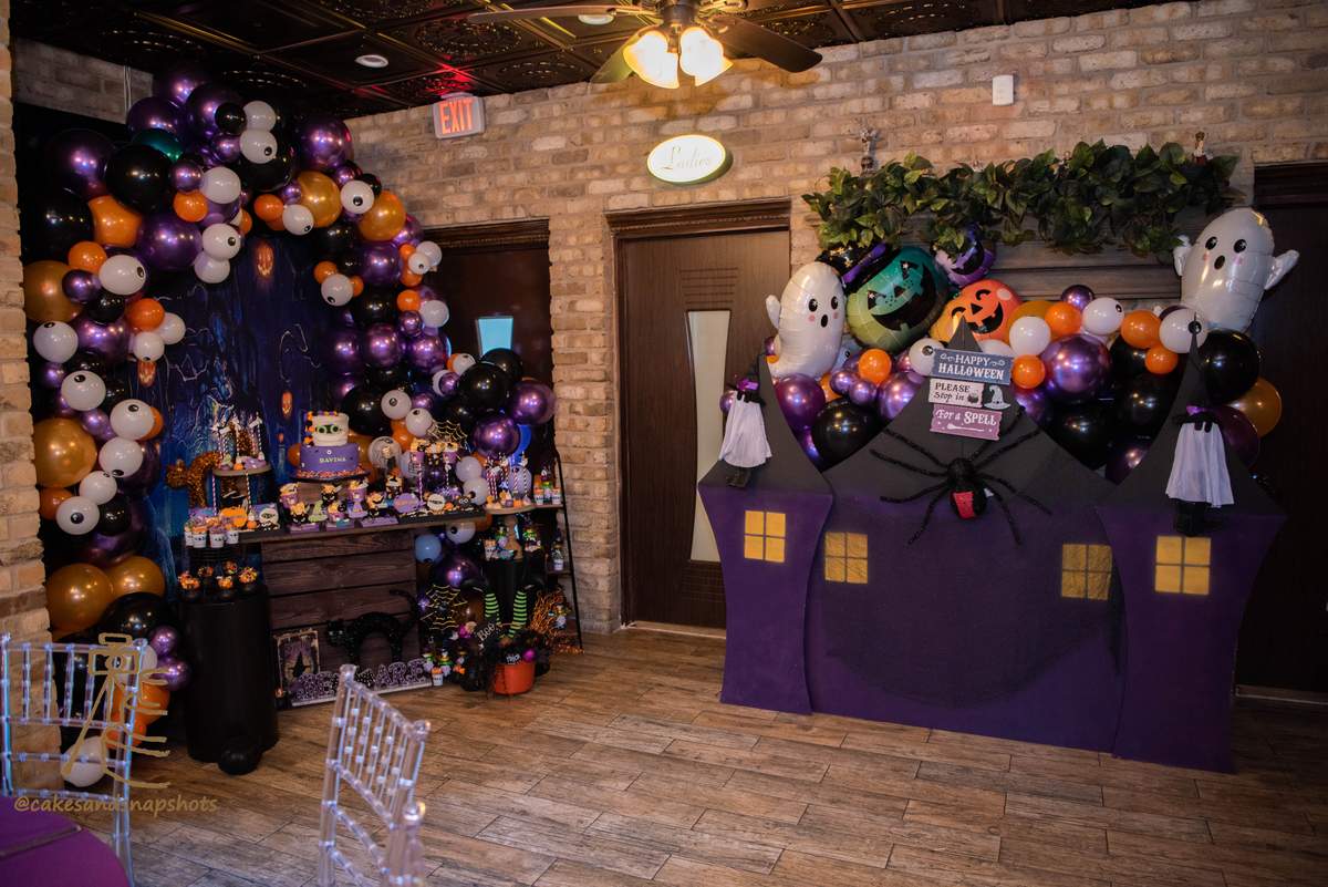 Cute Halloween Birthday Party Ideas Photo 1 of 23 Catch My Party