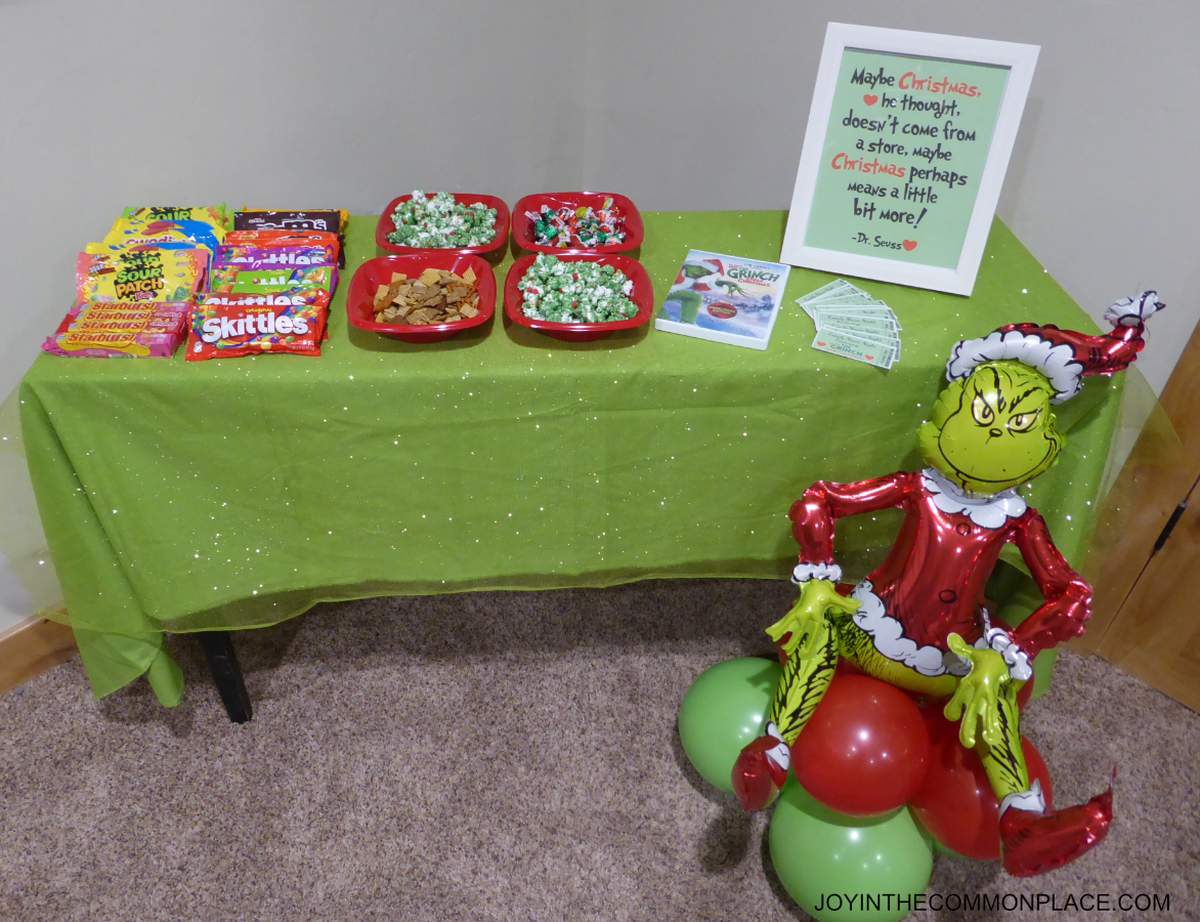 The Grinch Christmas/Holiday Party Ideas Photo 5 of 9 Catch My Party