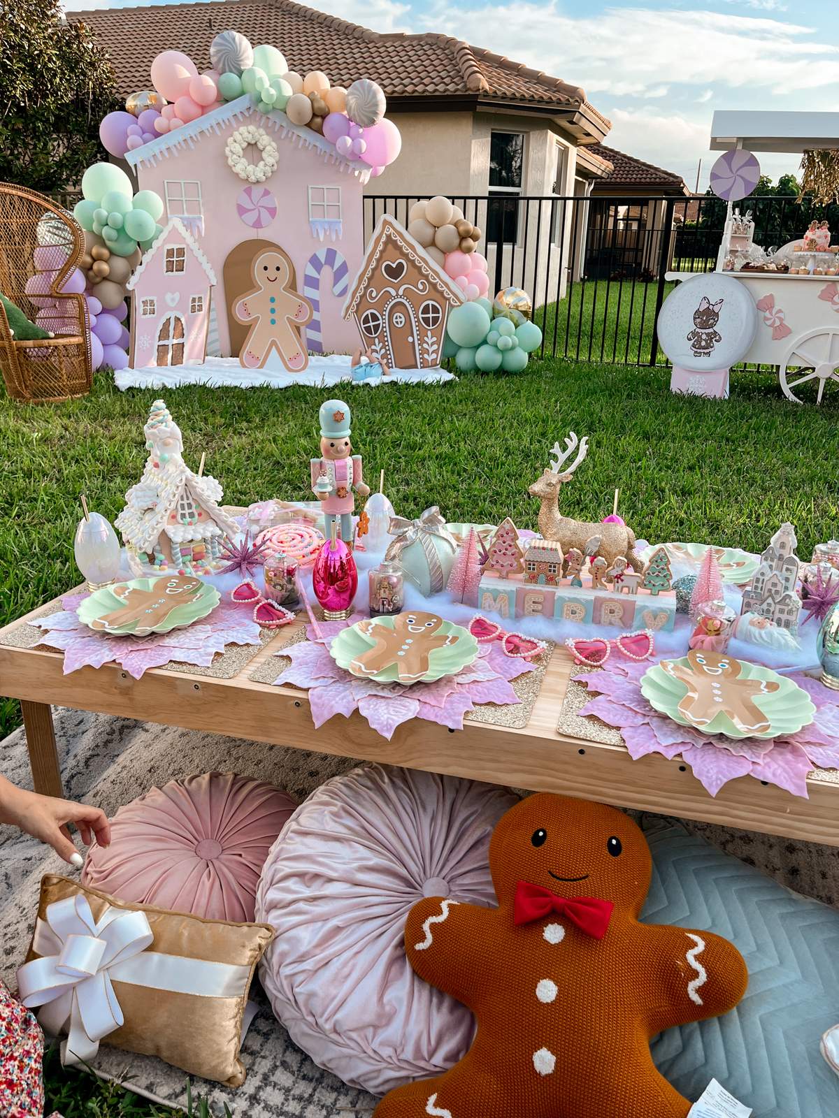 Gingerbread Party Christmas Holiday Party Ideas Photo 67 Of 74 