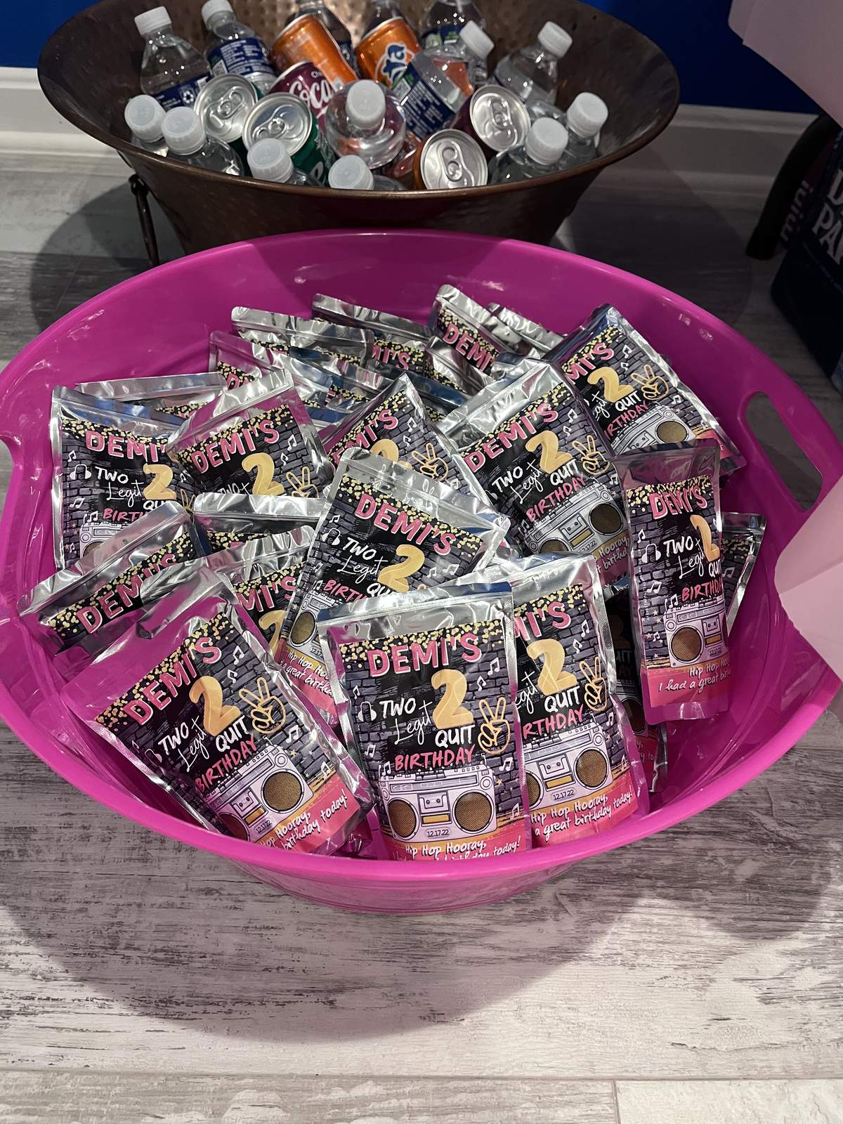 Two Legit Birthday Party Ideas Photo 10 of 11 Catch My Party