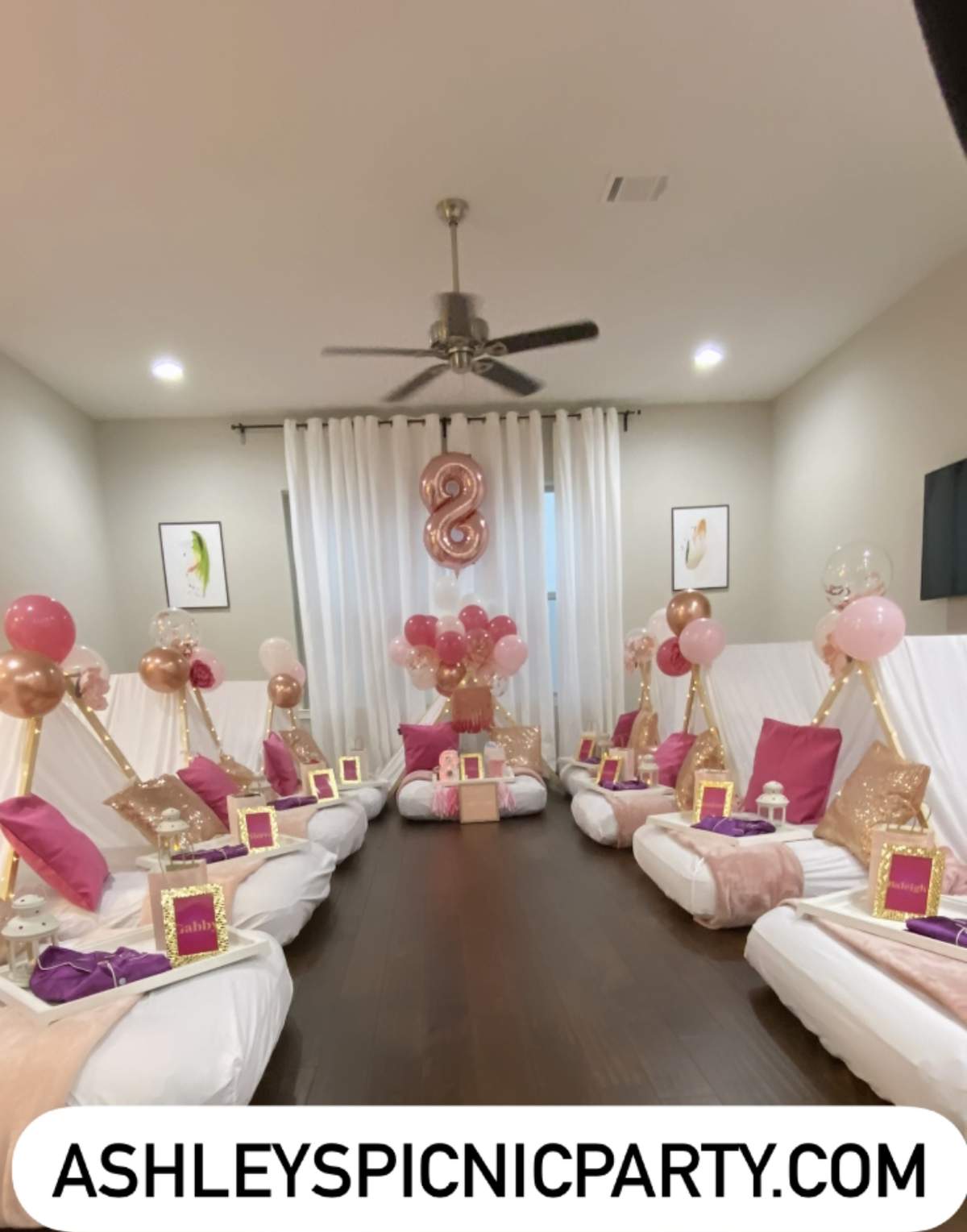 Happy 8th Birthday  - All things pink 
