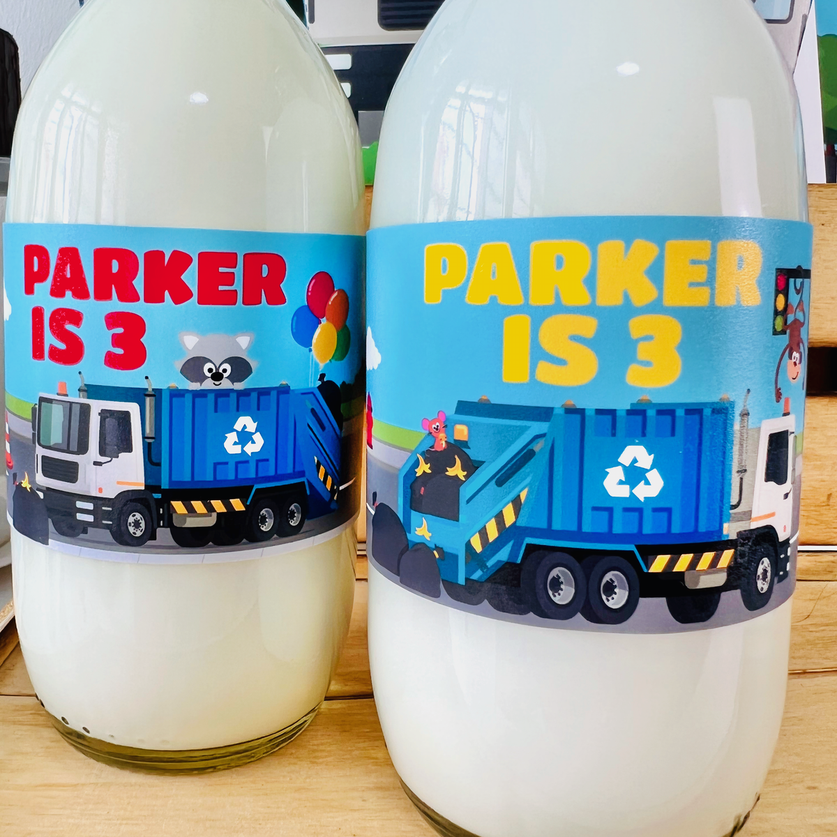 Blue Garbage Truck Birthday Party Ideas Photo 28 of 30 Catch My Party