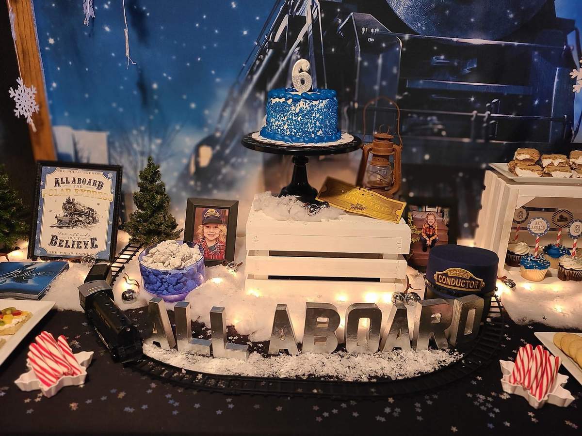 Polar Express Birthday Party Ideas Photo 4 Of 27 Catch My Party polar-express-birthday-party-ideas-photo-4-of-27-catch-my-party