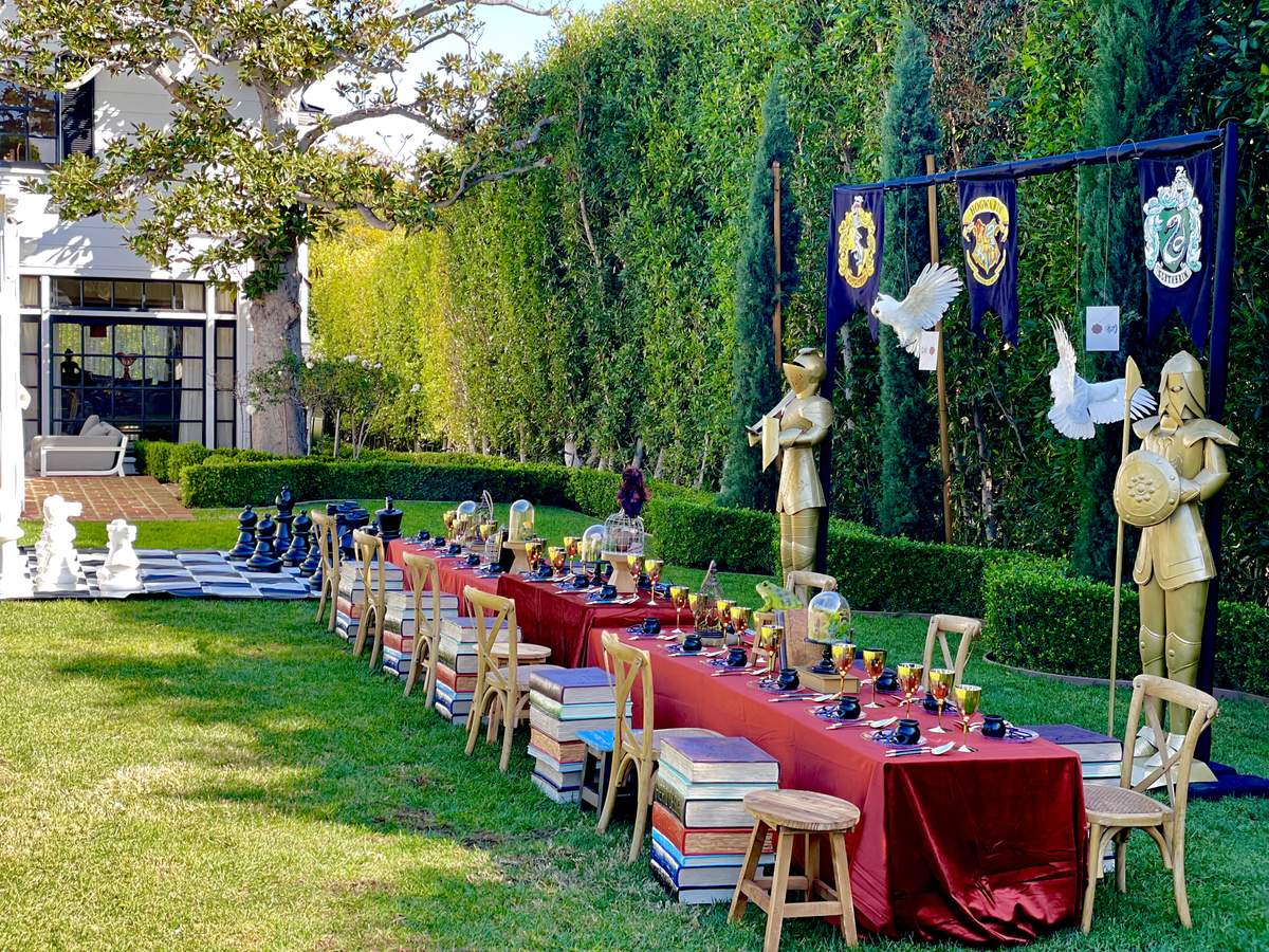 Harry Potter Birthday Party Ideas Photo 4 of 21 Catch My Party