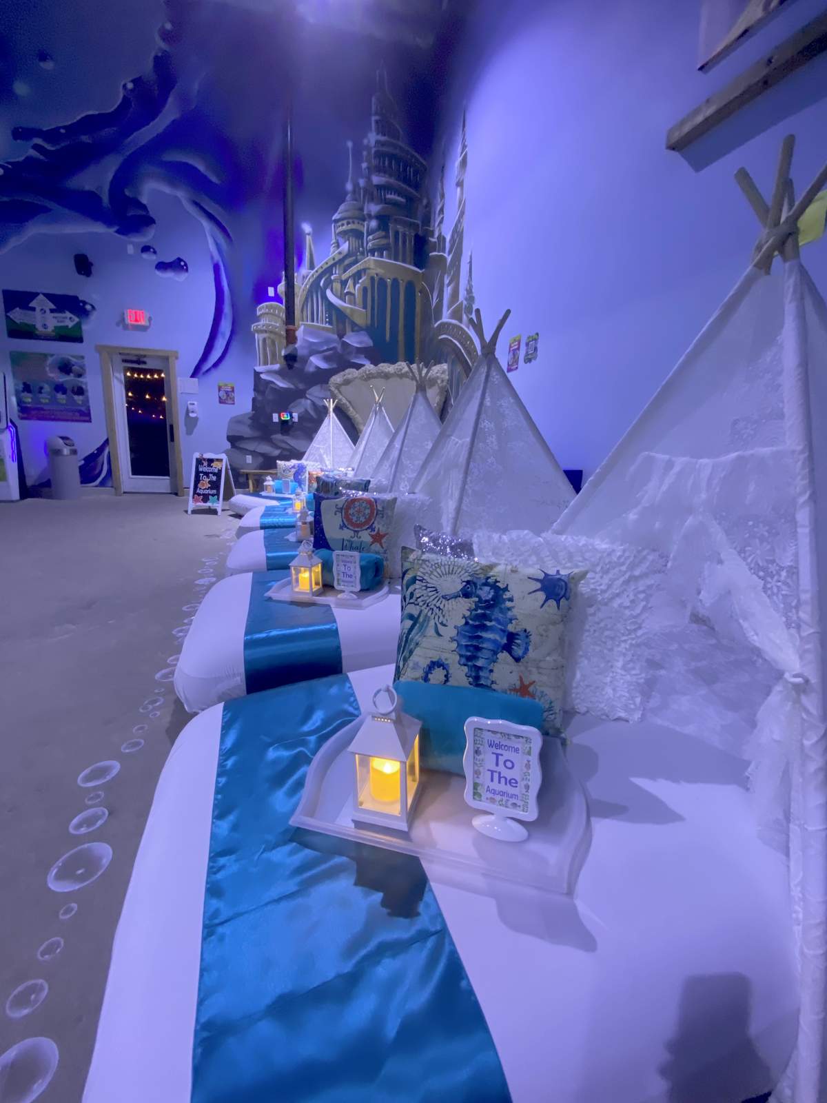 The Aquarium Birthday Party Ideas Photo 4 of 11 Catch My Party