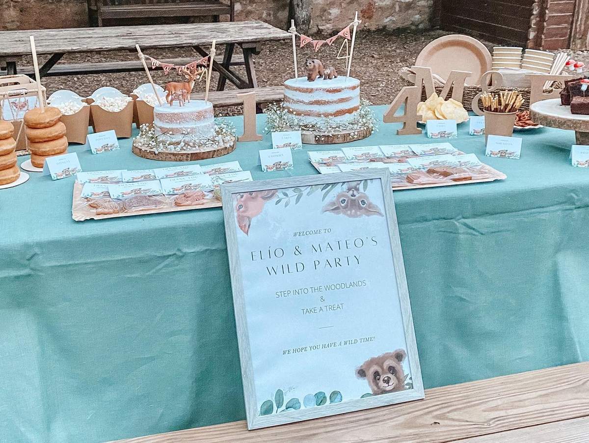 Woodland Birthday Party Ideas Photo 1 of 14 Catch My Party