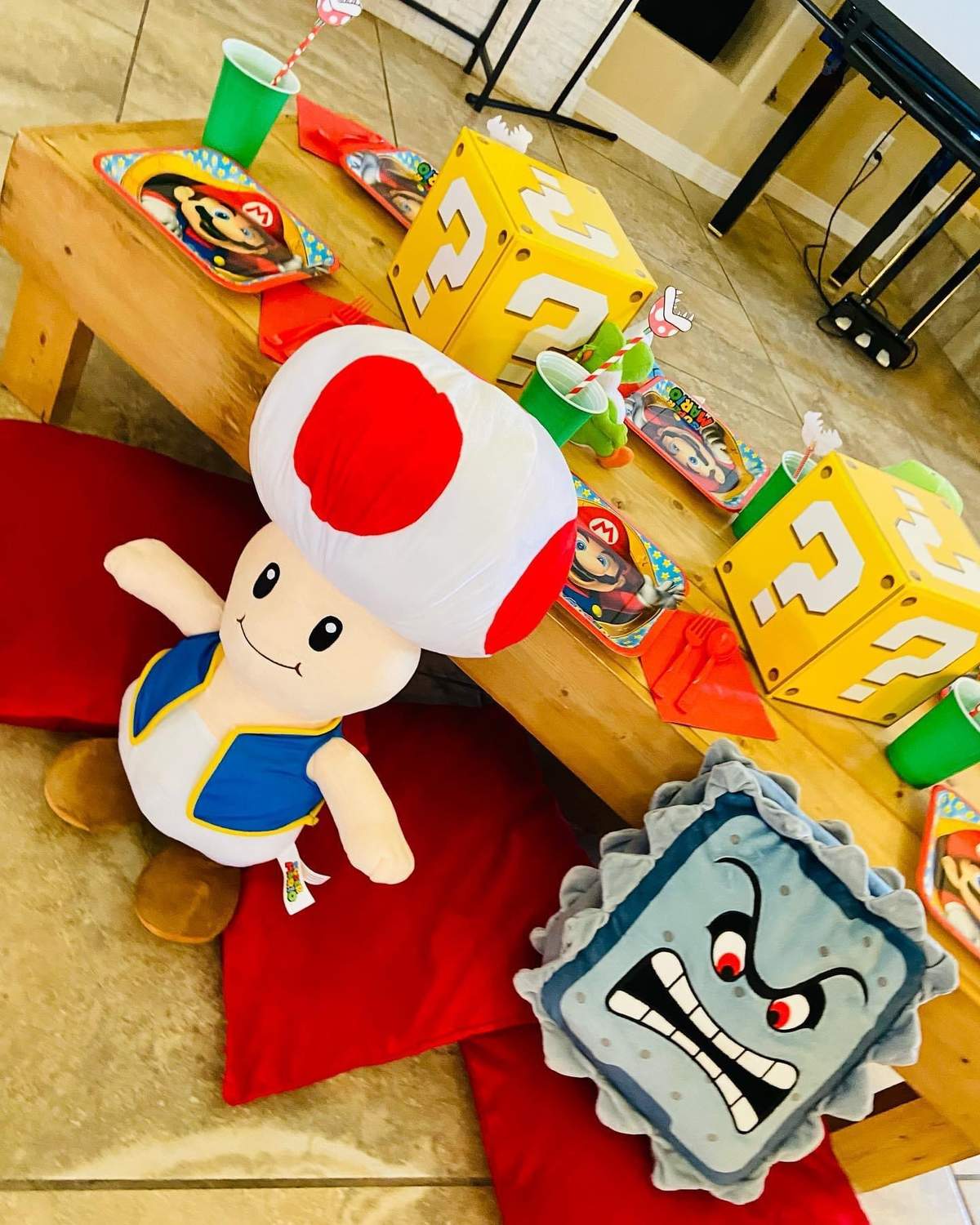 Super Mario Bros Movie Night Party Ideas Photo 6 Of 8 Catch My Party