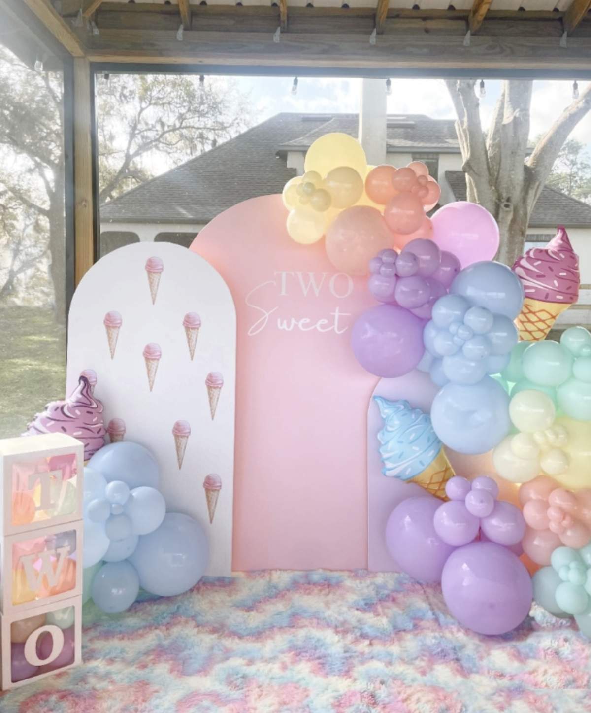 TWO Sweet Birthday Party Ideas Photo 3 Of 5 Catch My Party